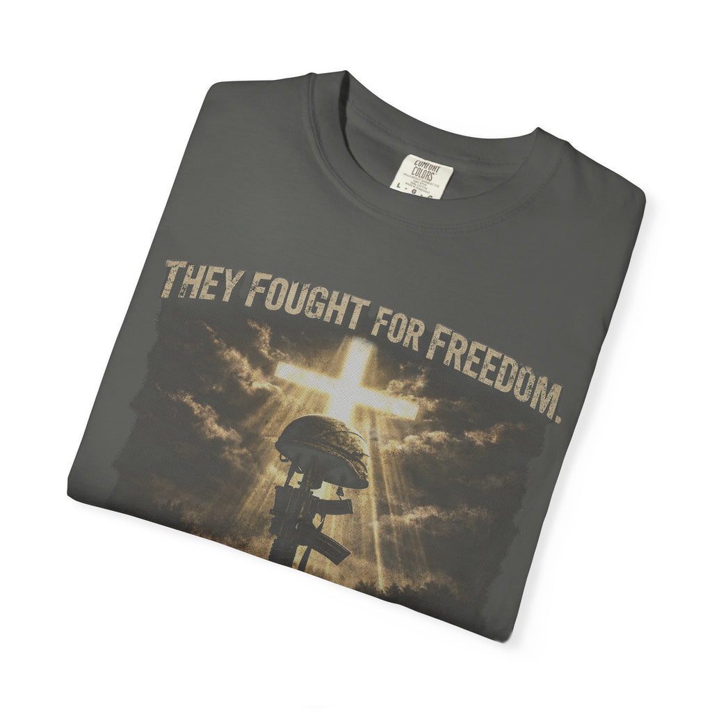 Christian Graphic T-Shirt — 'He Died For Them' Religious Faith Tee