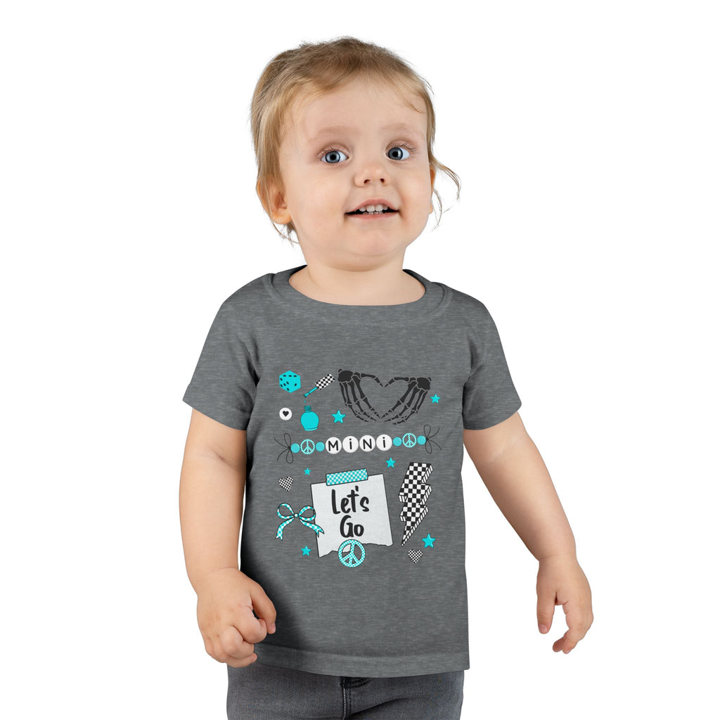 Toddler T-Shirt - 'Let's Go' Adventure Graphic Tee for Kids