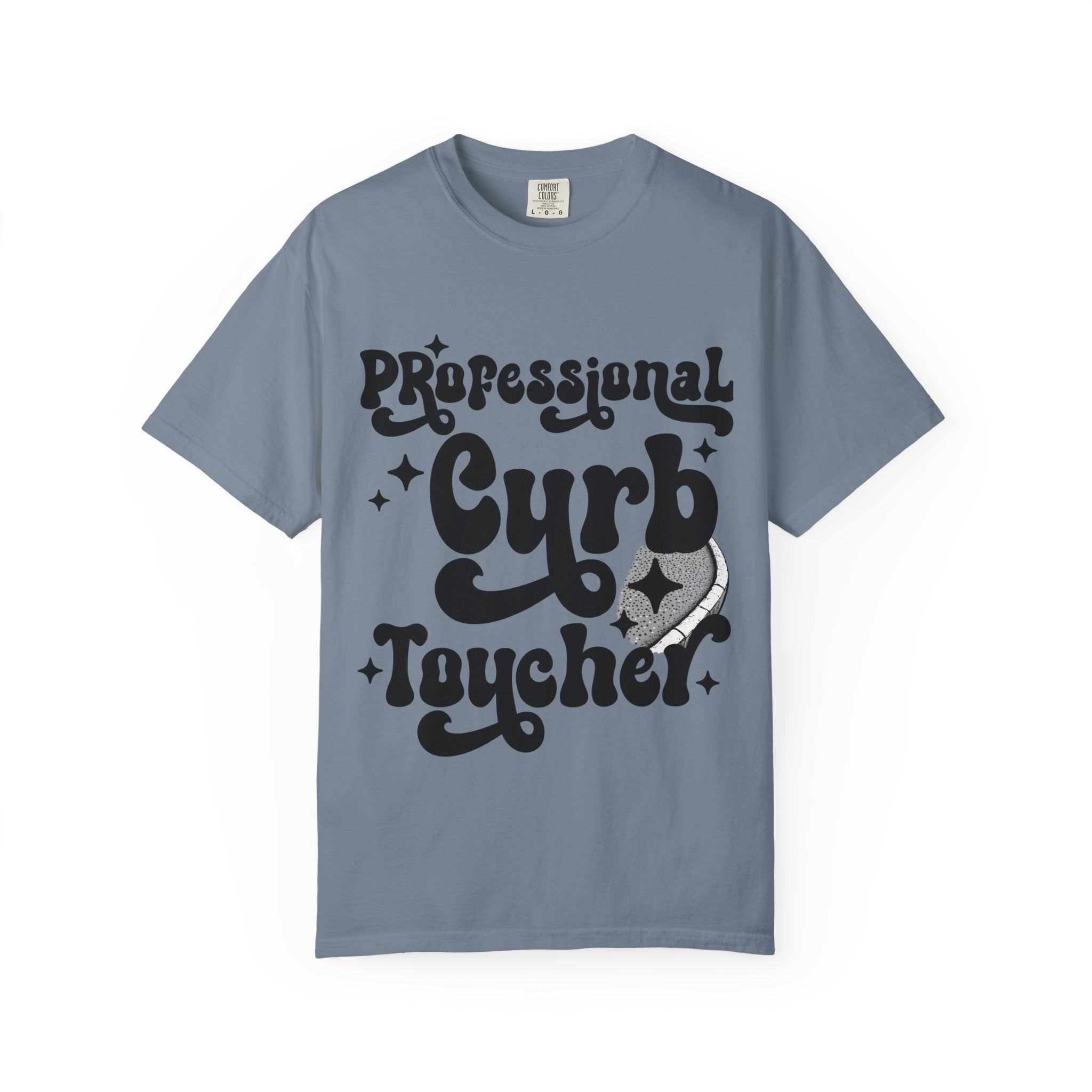 Professional Curb Teacher T‑Shirt — Retro Script Teacher Appreciation Tee