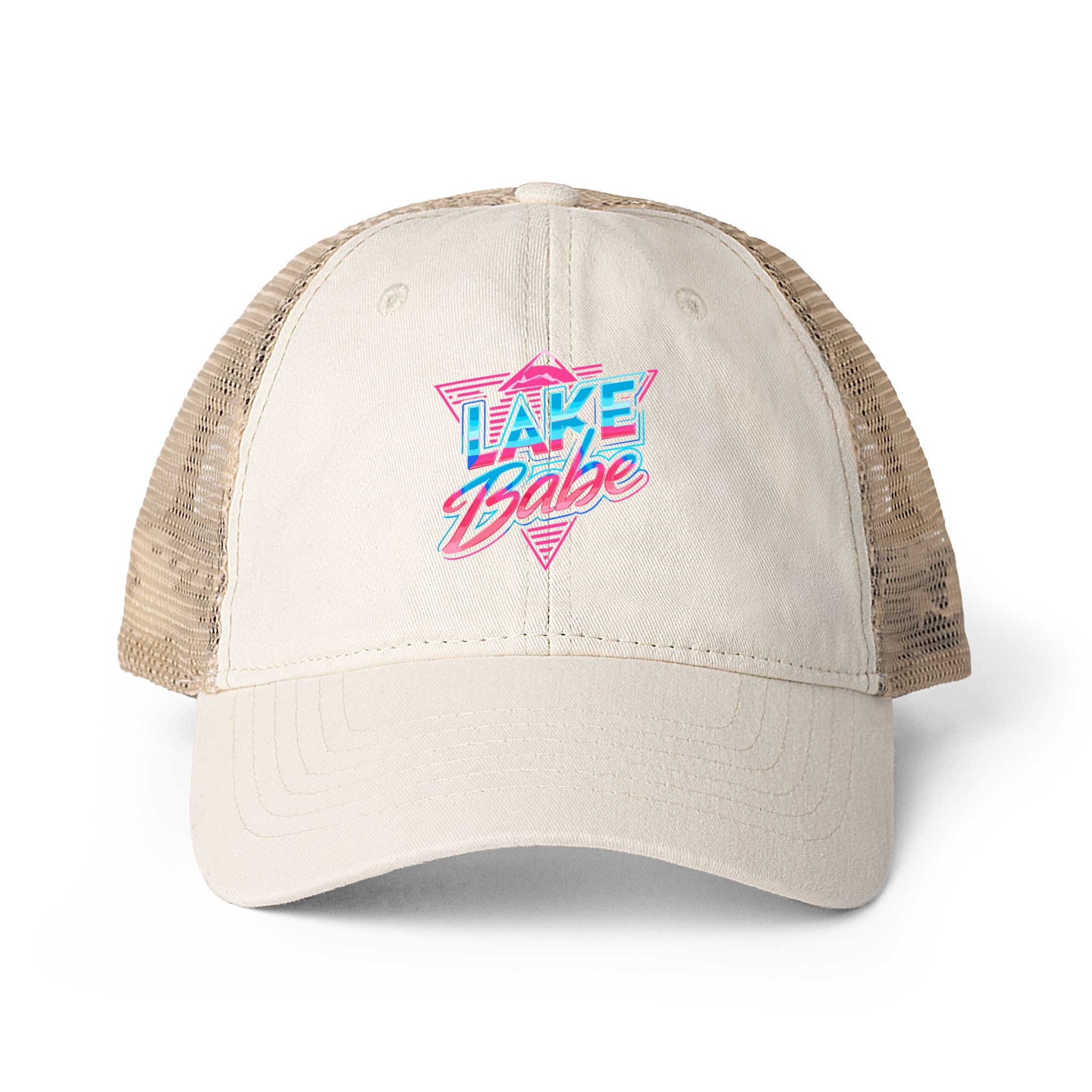 Women's Washed Mesh-Back Cap