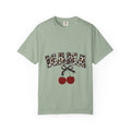 Mama Leopard Print Cherry T-Shirt