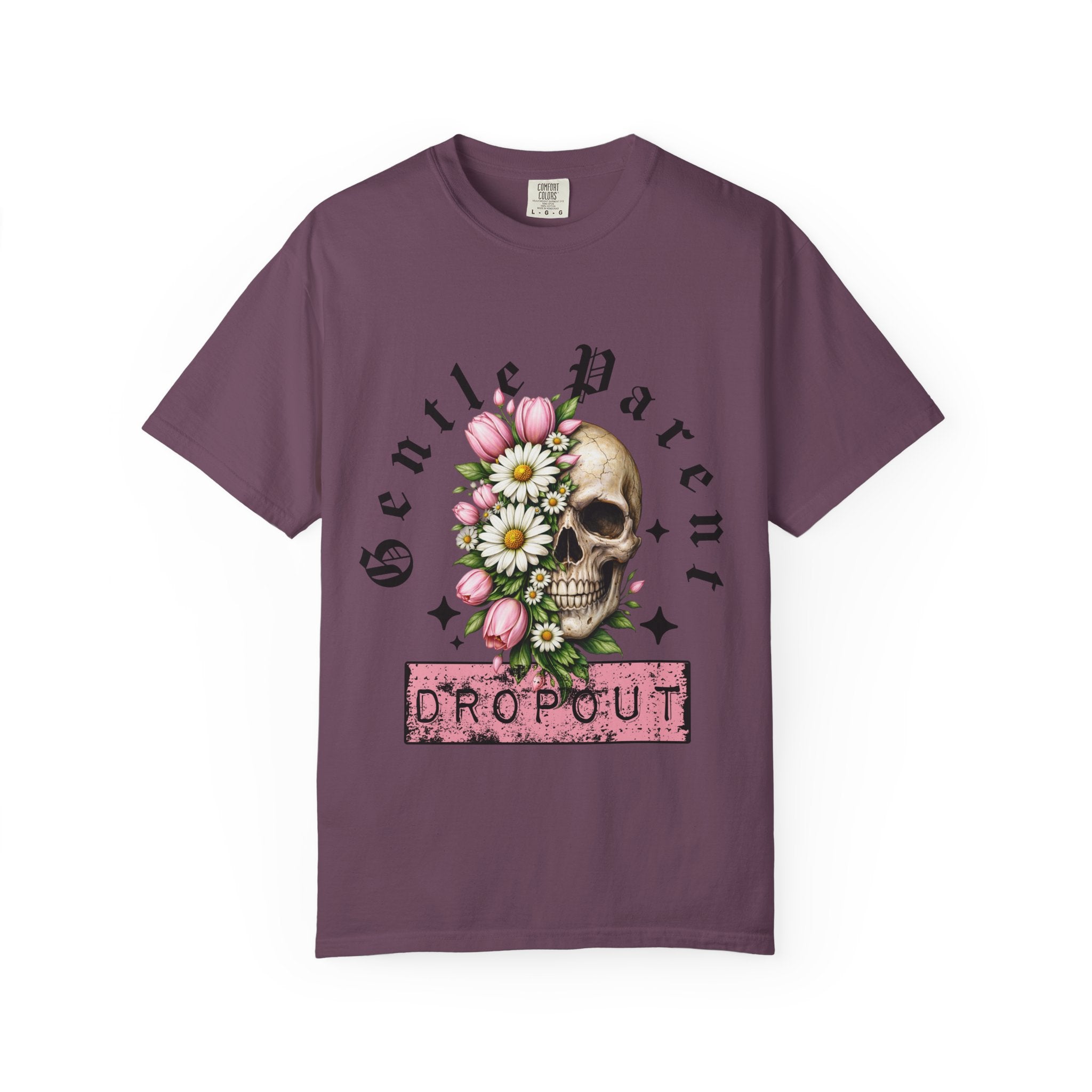 Gentle Parent Dropout Skull Floral T-Shirt