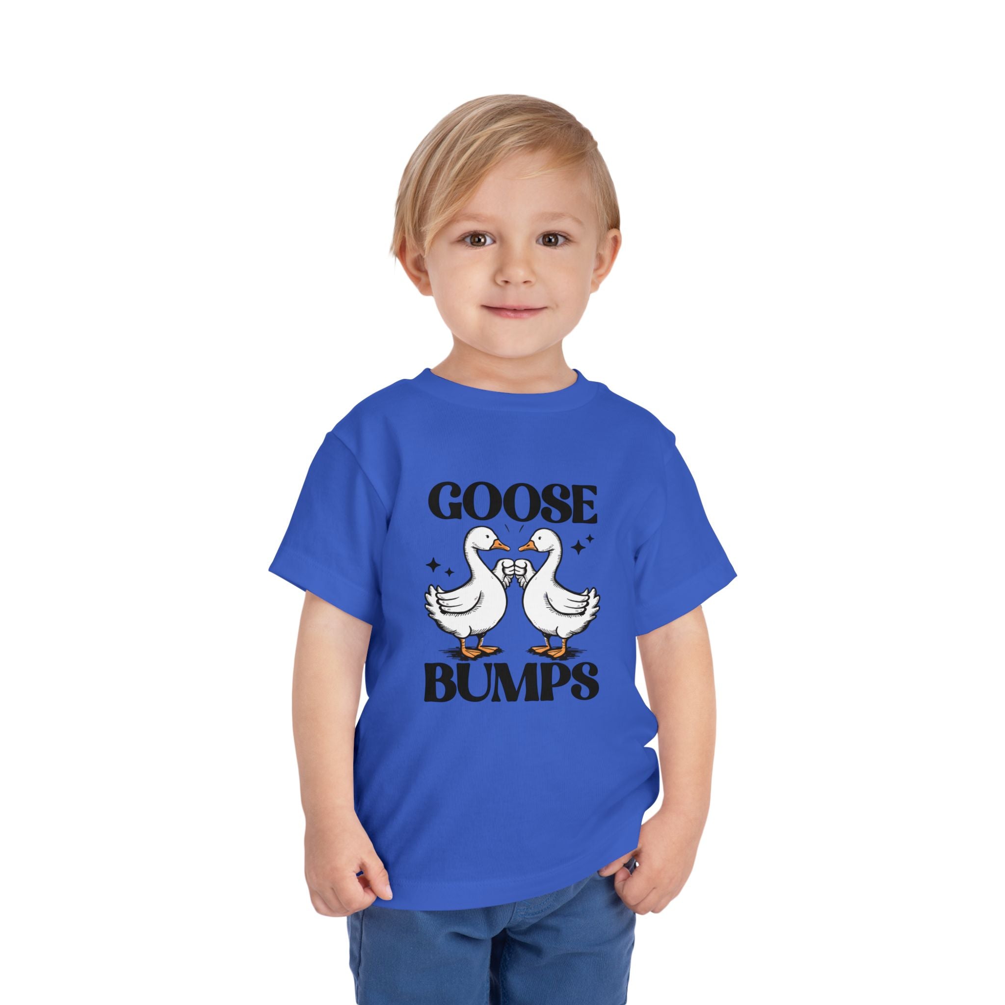 Goose Bumps Toddler Tee — Cute Matching Kids Shirt