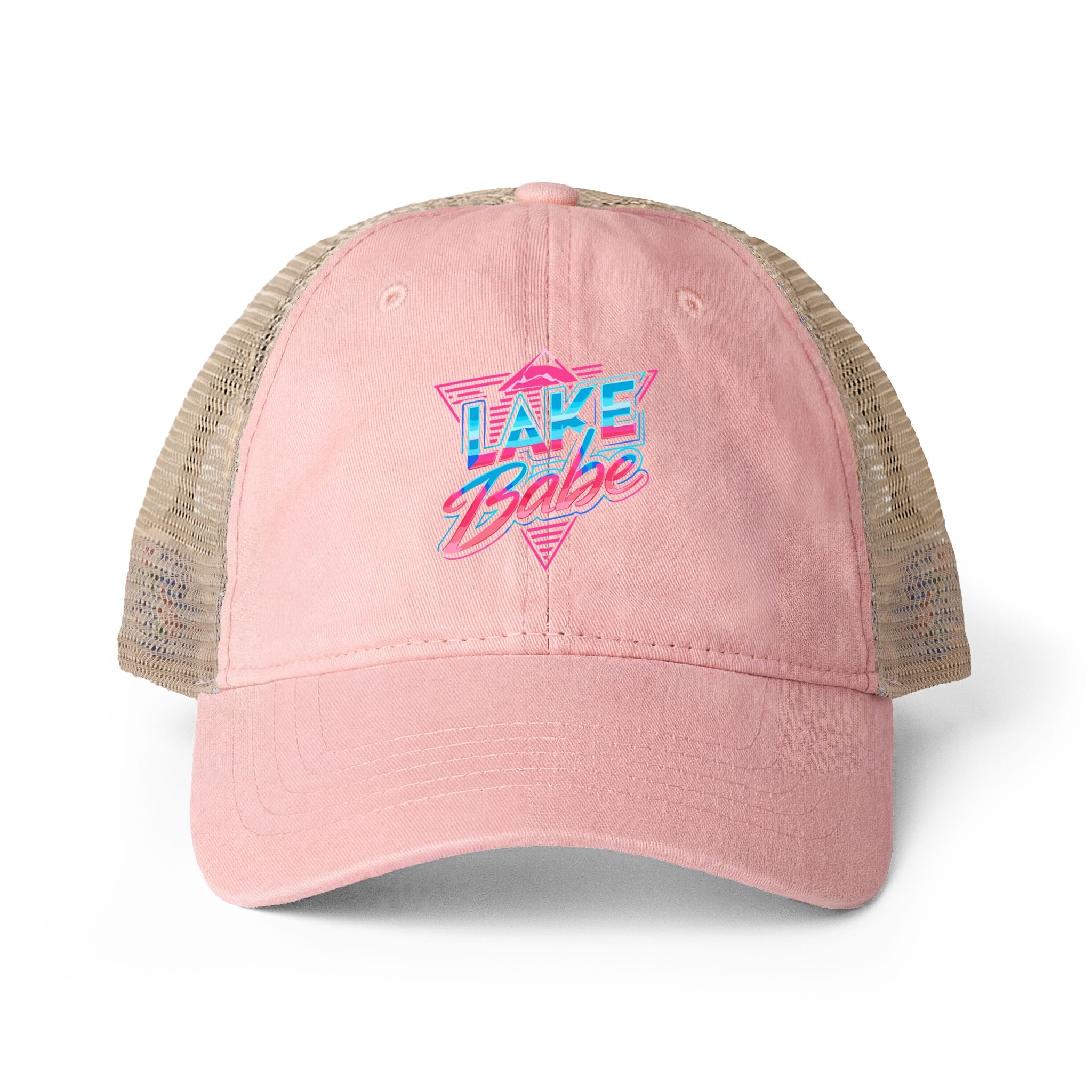 Women's Washed Mesh-Back Cap