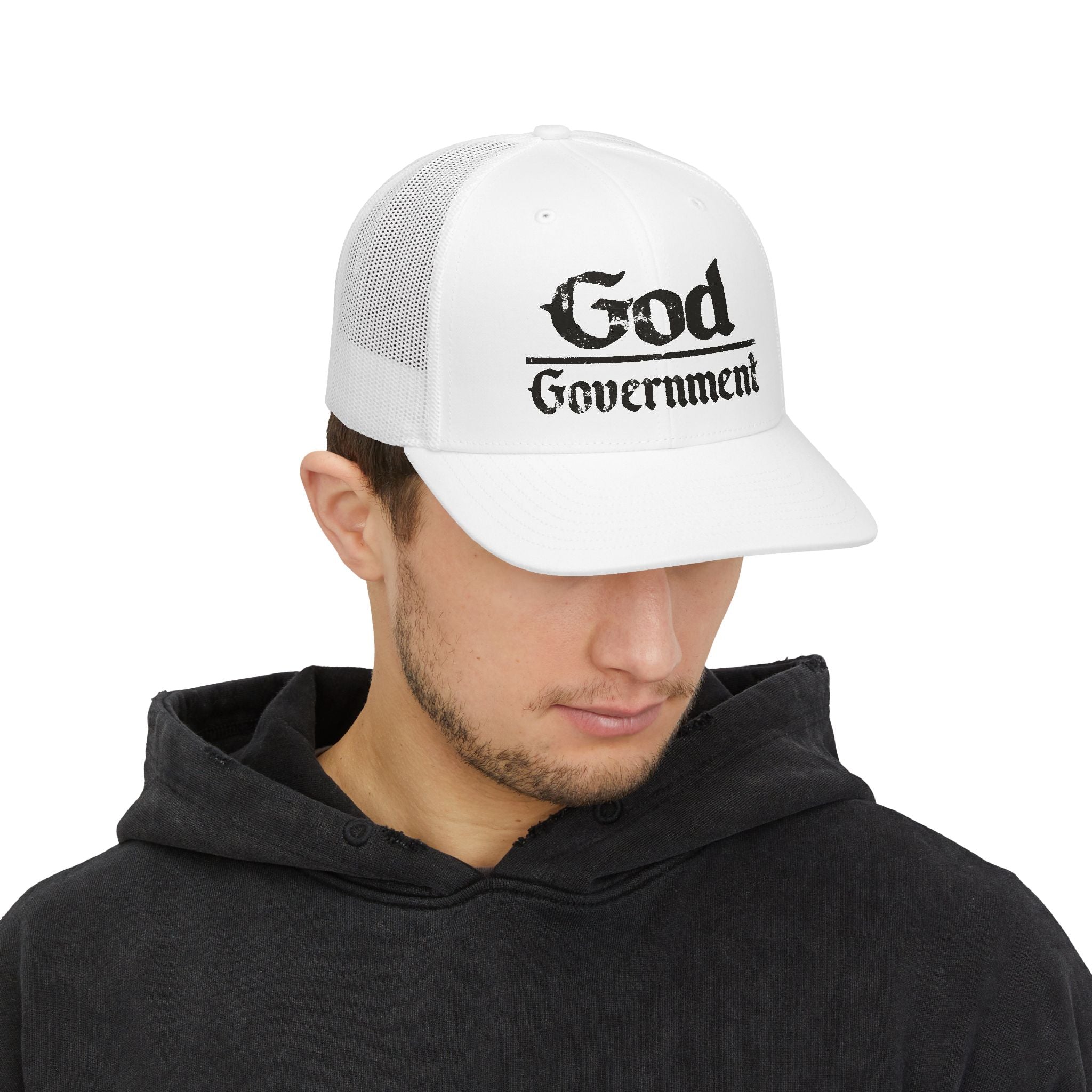 God Over Government Snapback Trucker Cap