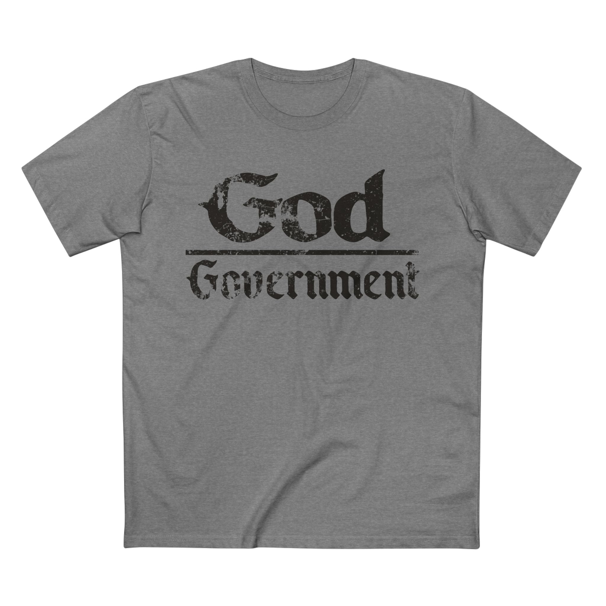 God Over Government T-Shirt — Faith & Patriotism Graphic Tee