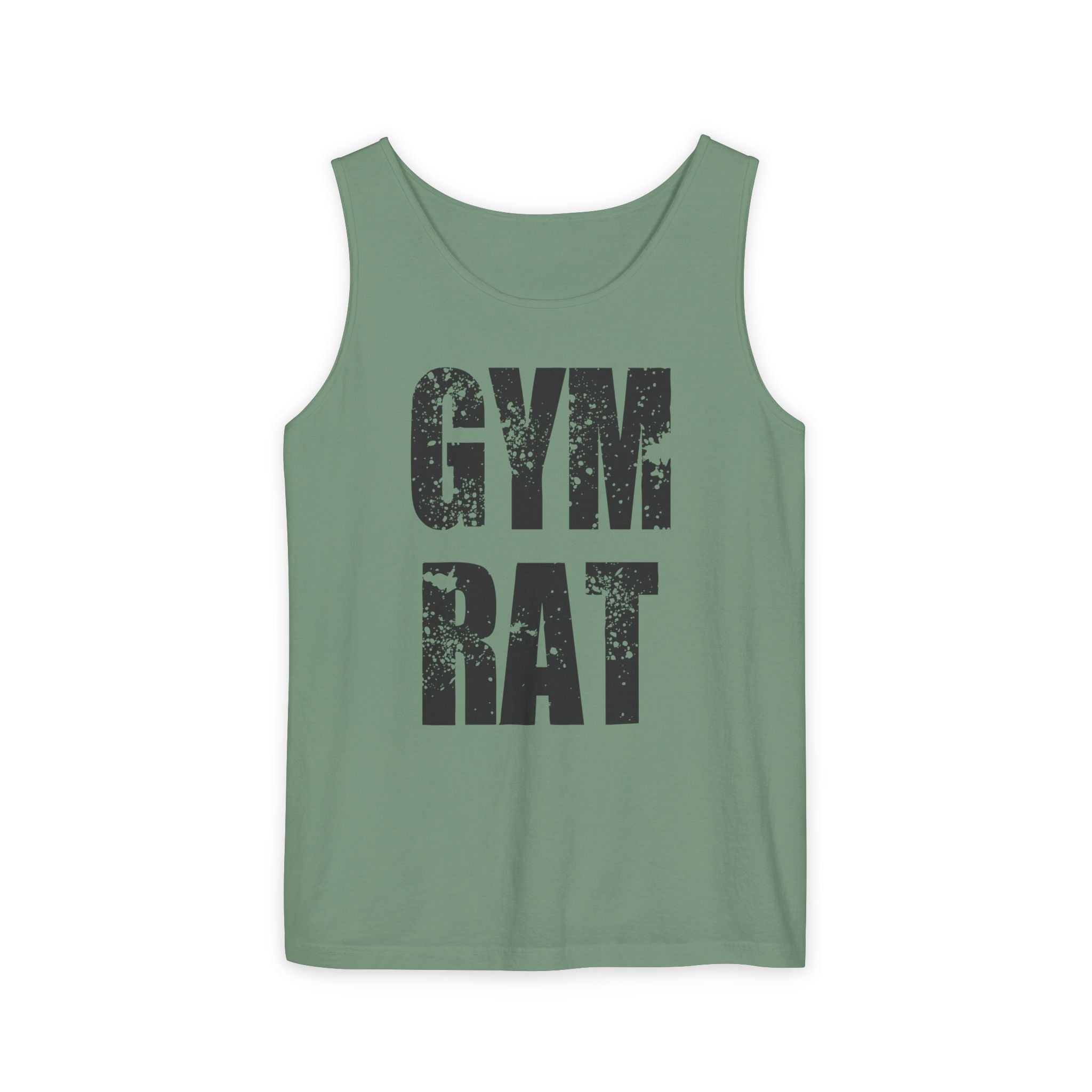 Gym Rat Tank Top — Distressed Fitness Tank for Gym Lovers