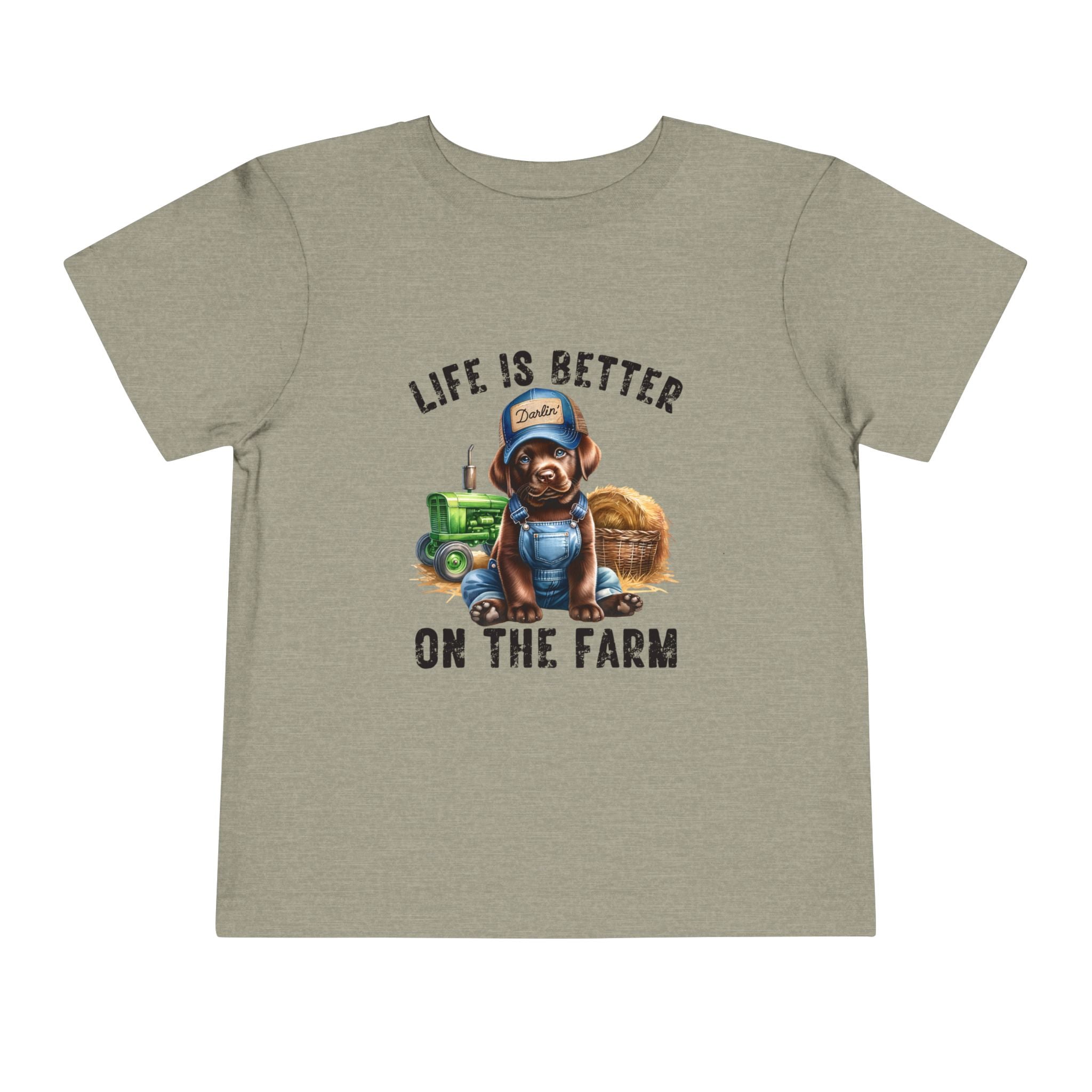 Life Is Better On The Farm Toddler Tee