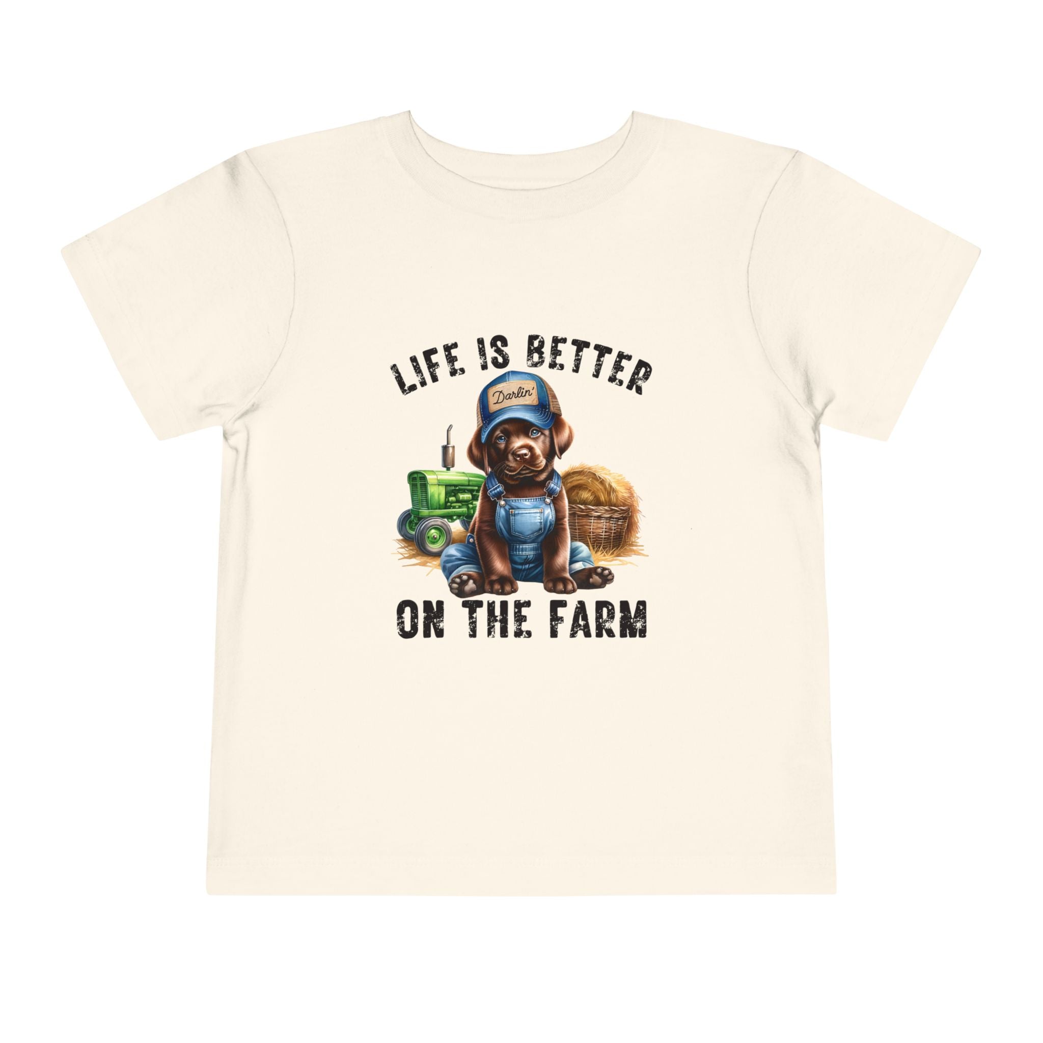 Life Is Better On The Farm Toddler Tee
