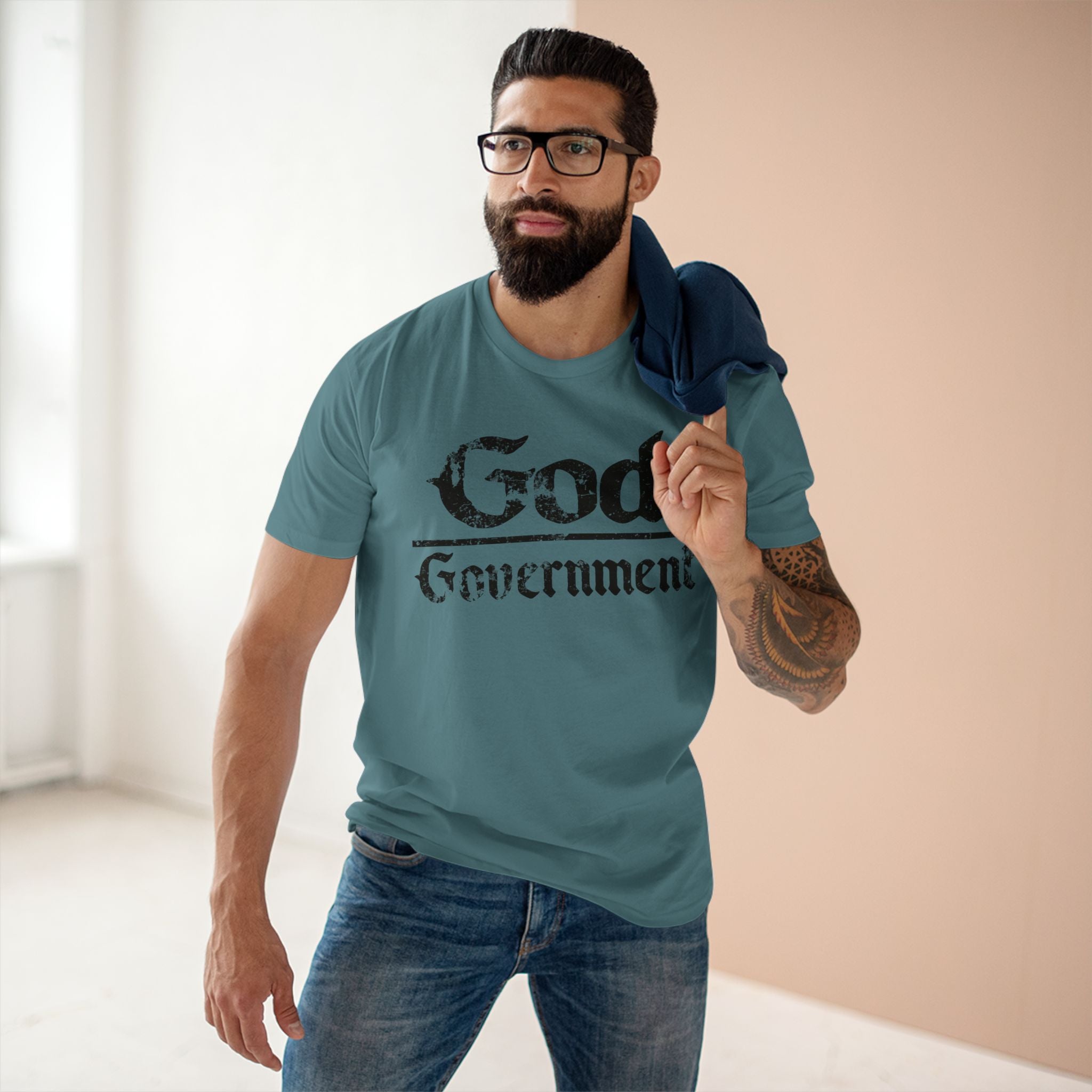God Over Government T-Shirt — Faith & Patriotism Graphic Tee