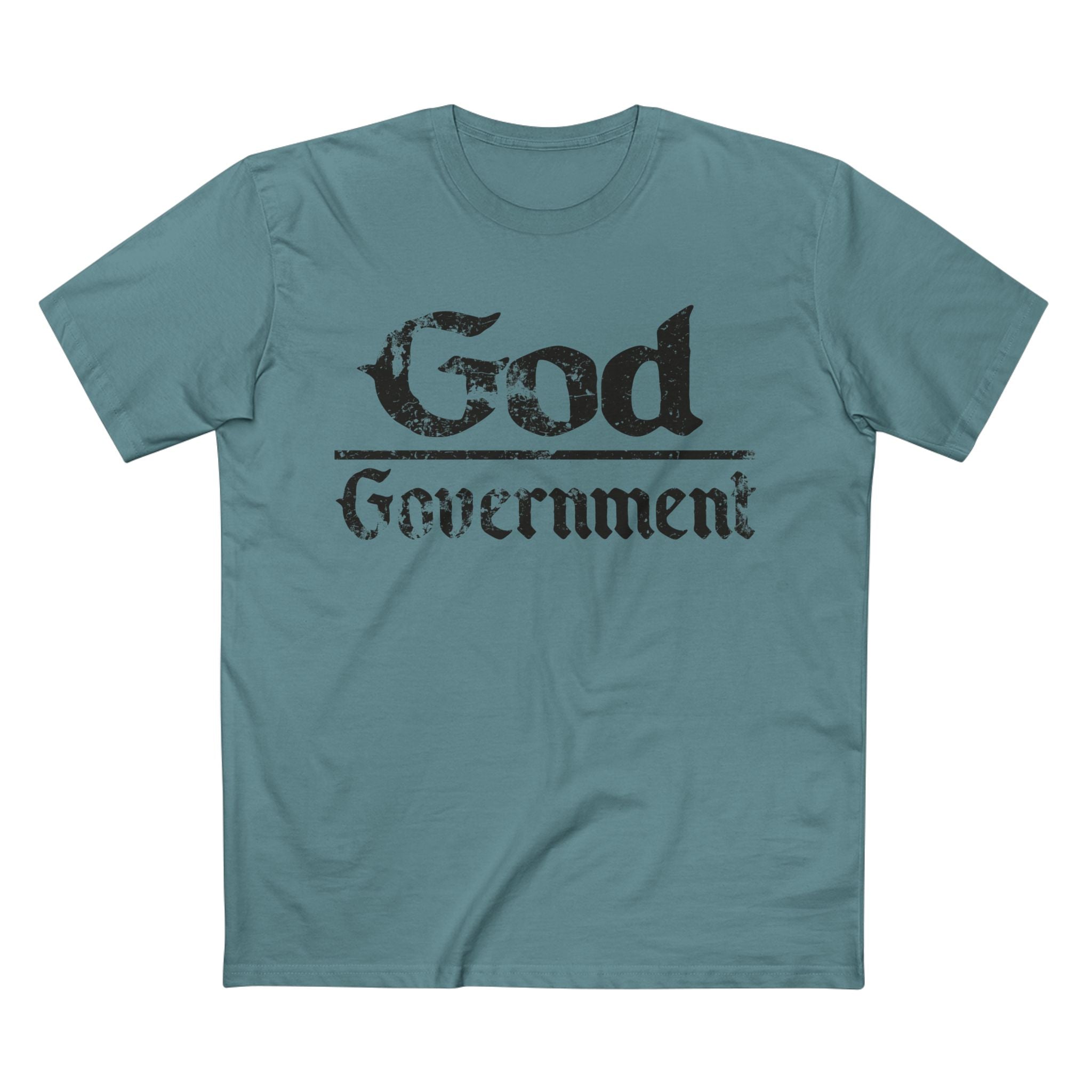 God Over Government T-Shirt — Faith & Patriotism Graphic Tee