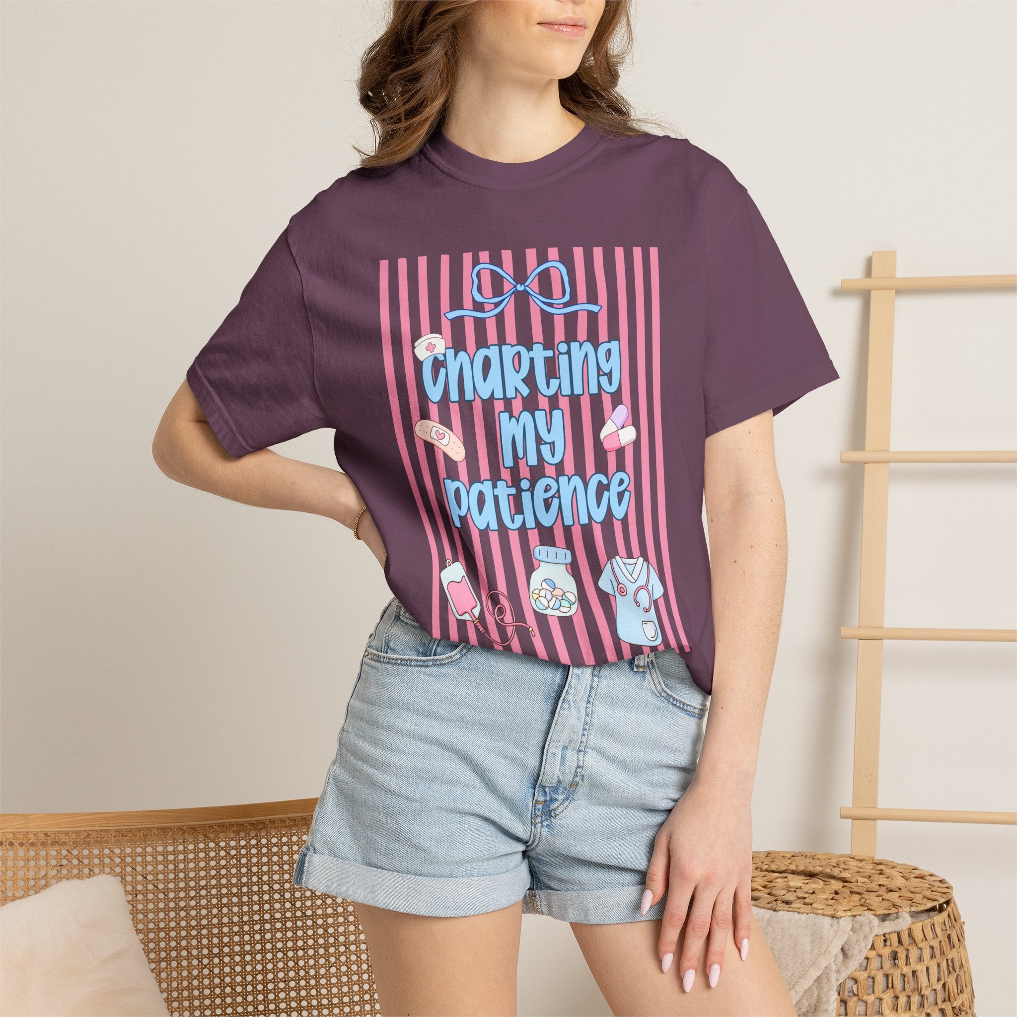 Chasing My Patience Baby Announcement Tee