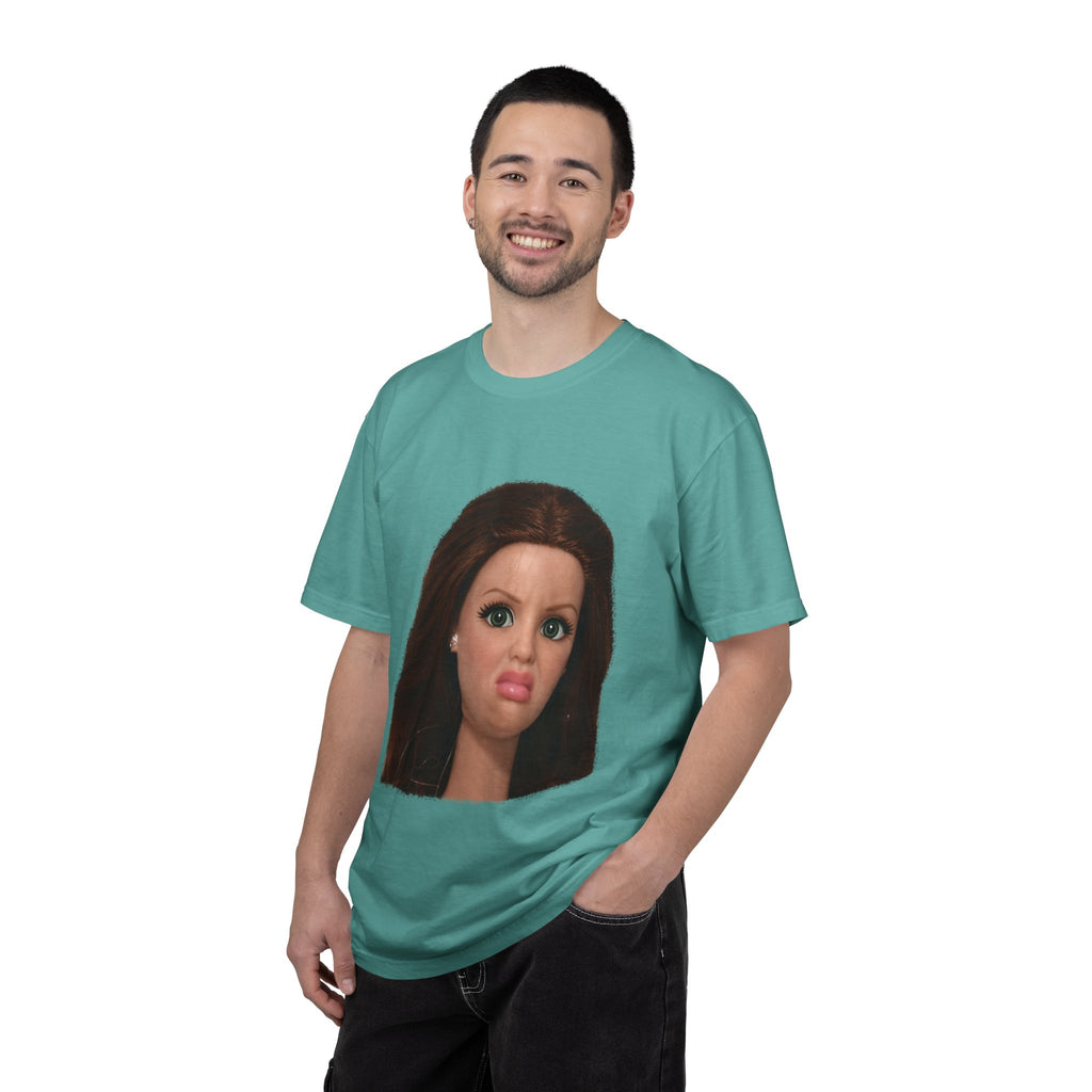 T-Shirt — Cheeky Doll Face Graphic Tee