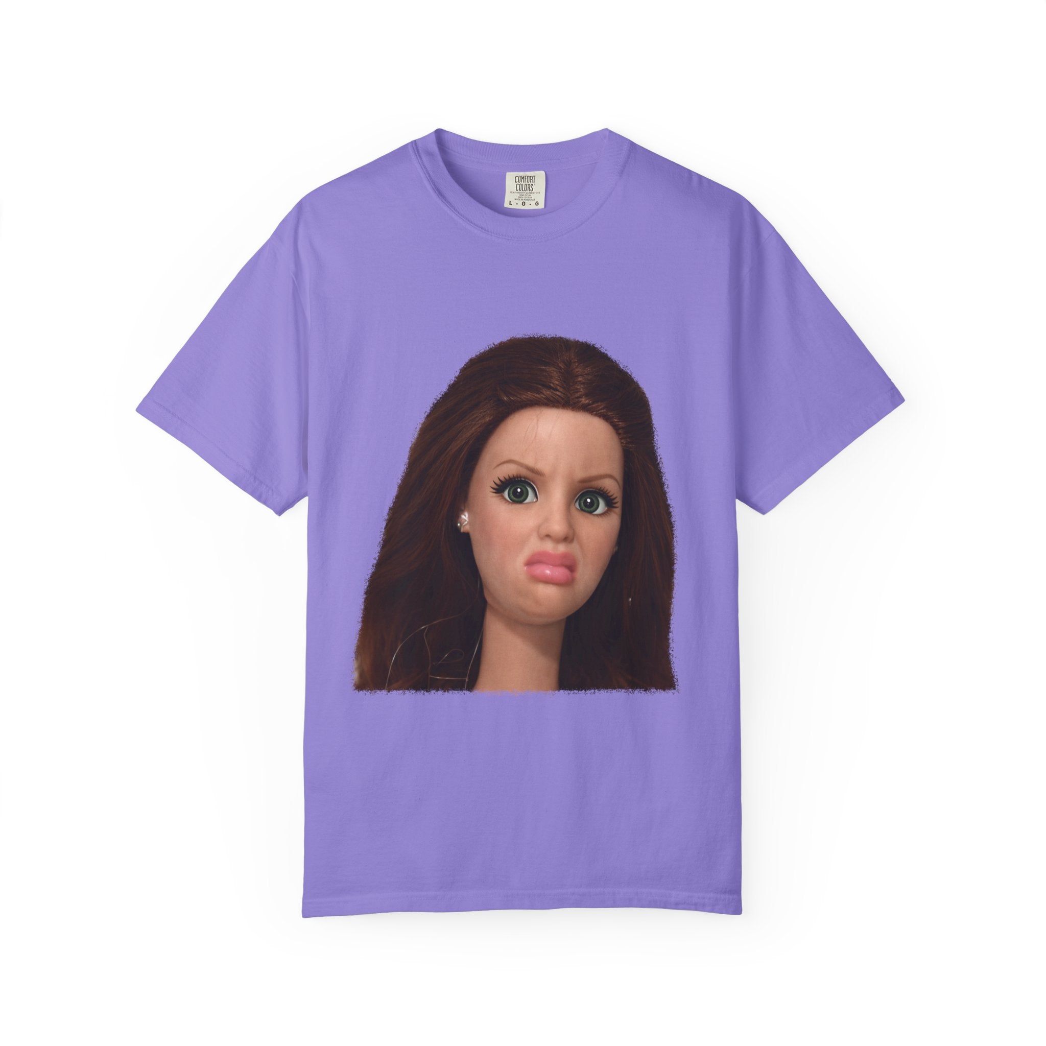 T-Shirt — Cheeky Doll Face Graphic Tee