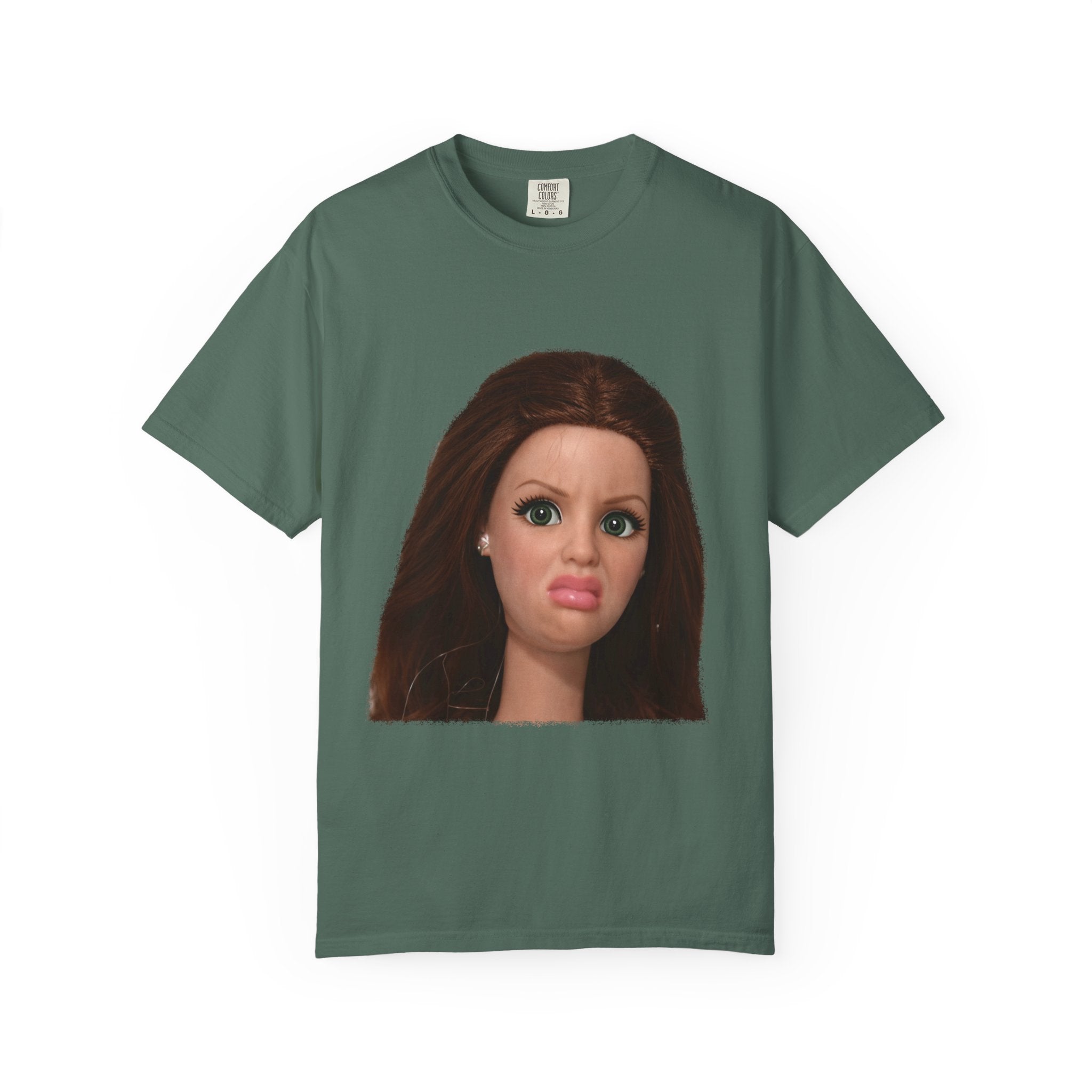 T-Shirt — Cheeky Doll Face Graphic Tee