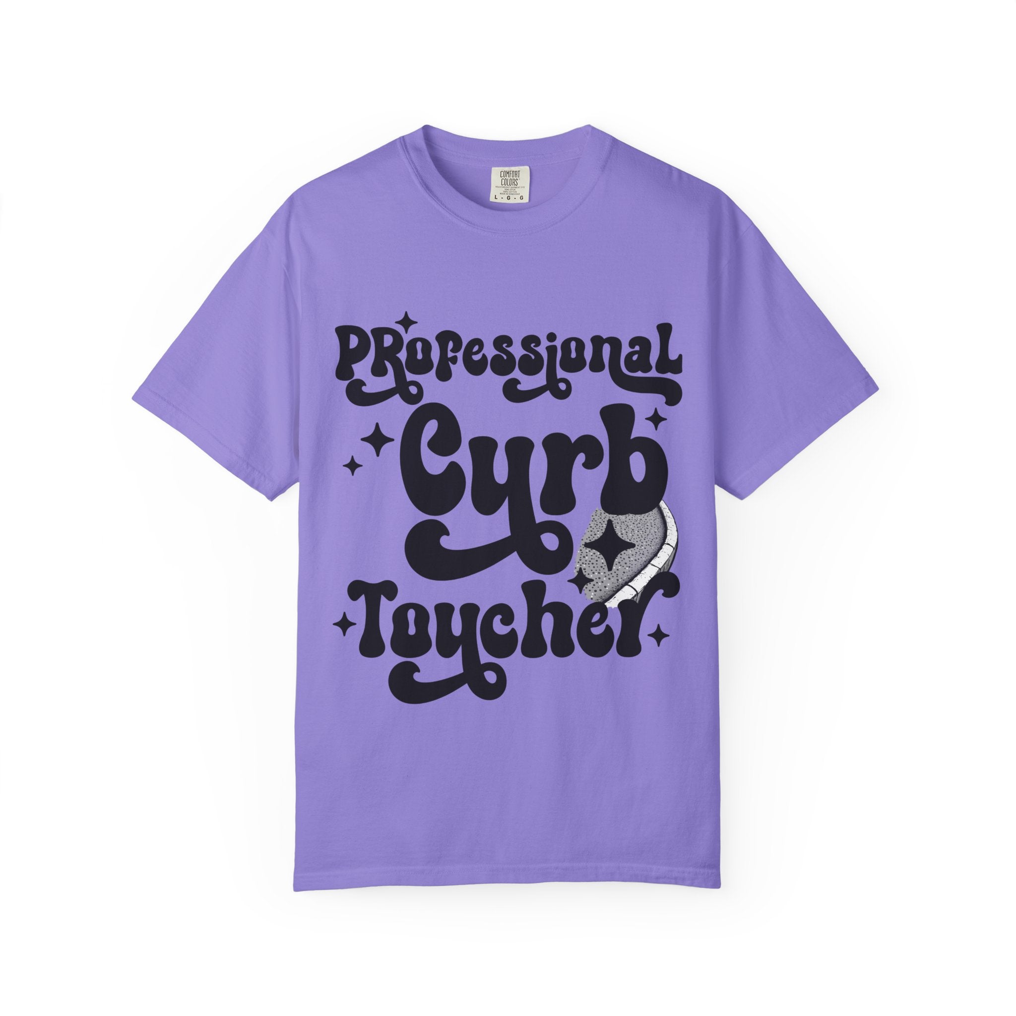Professional Curb Teacher T‑Shirt — Retro Script Teacher Appreciation Tee