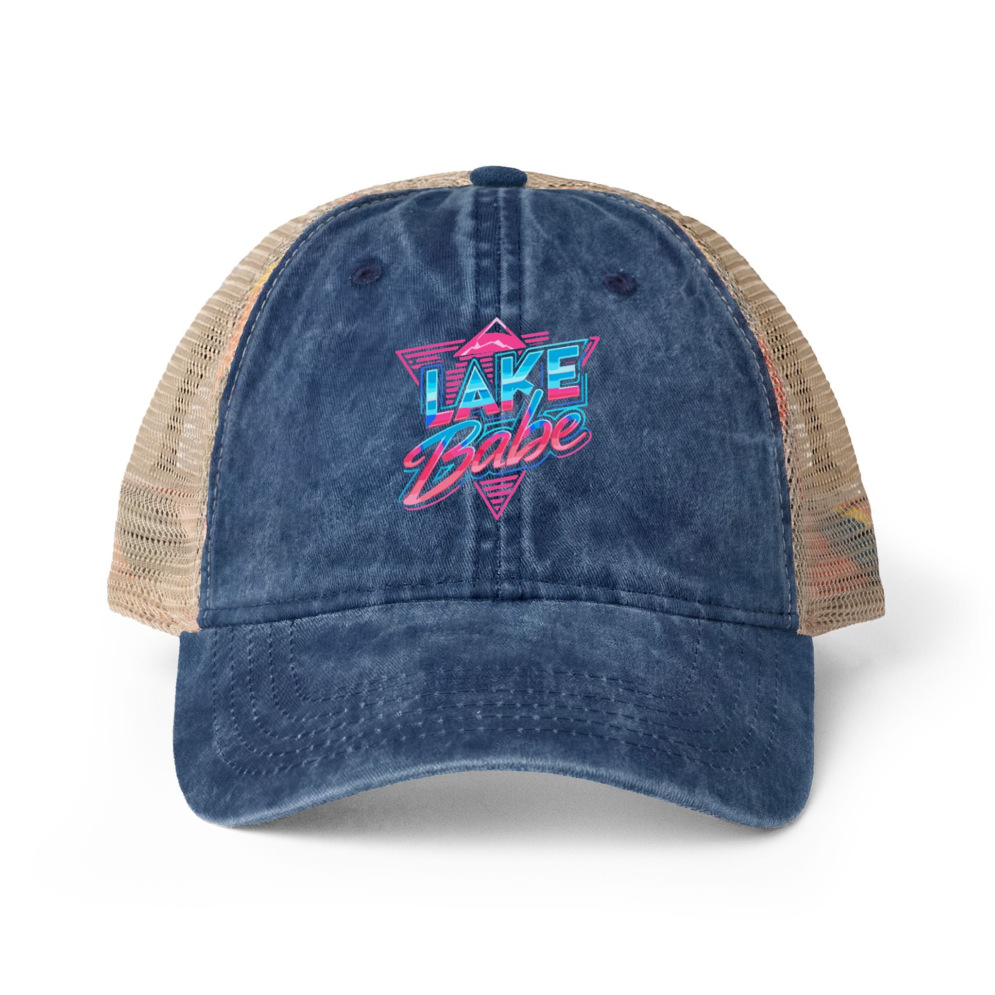 Women's Washed Mesh-Back Cap