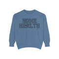 Home Health Crewneck Sweatshirt — Nurse & Caregiver Heart Stethoscope Design
