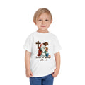 Toddler Tee — "Jesus Is Always With Me" Religious Baby T‑Shirt