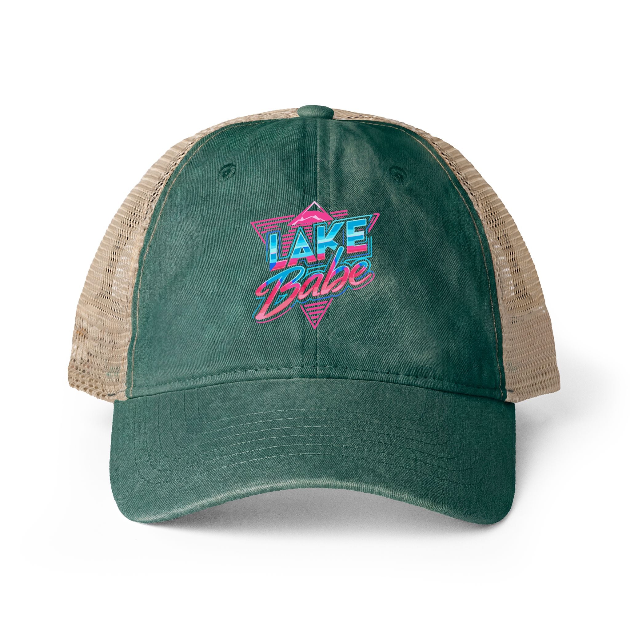 Women's Washed Mesh-Back Cap