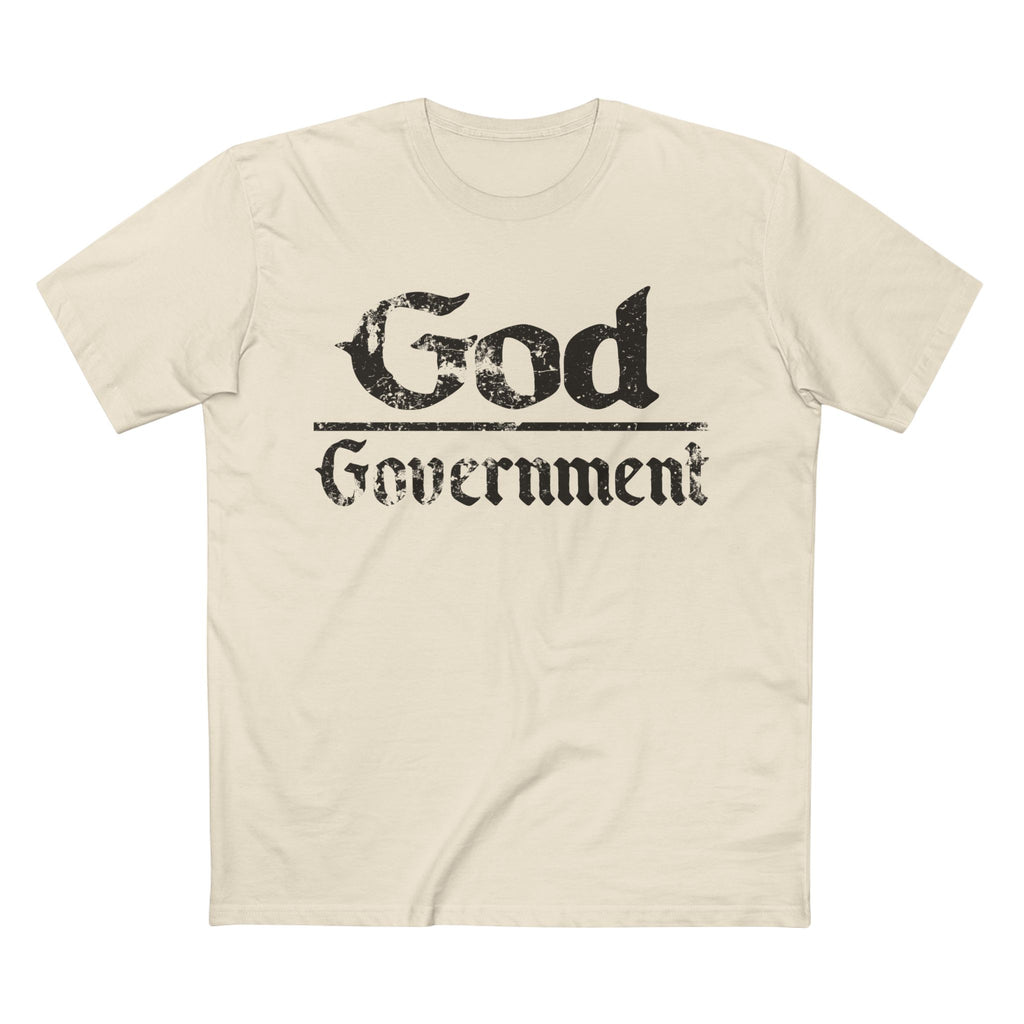 God Over Government T-Shirt — Faith & Patriotism Graphic Tee