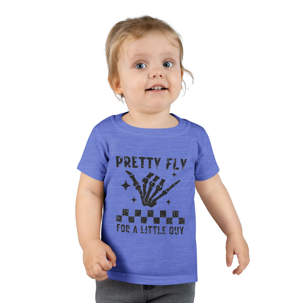 Toddler T-Shirt — "Pretty Fly for a Little Guy" Graphic Tee