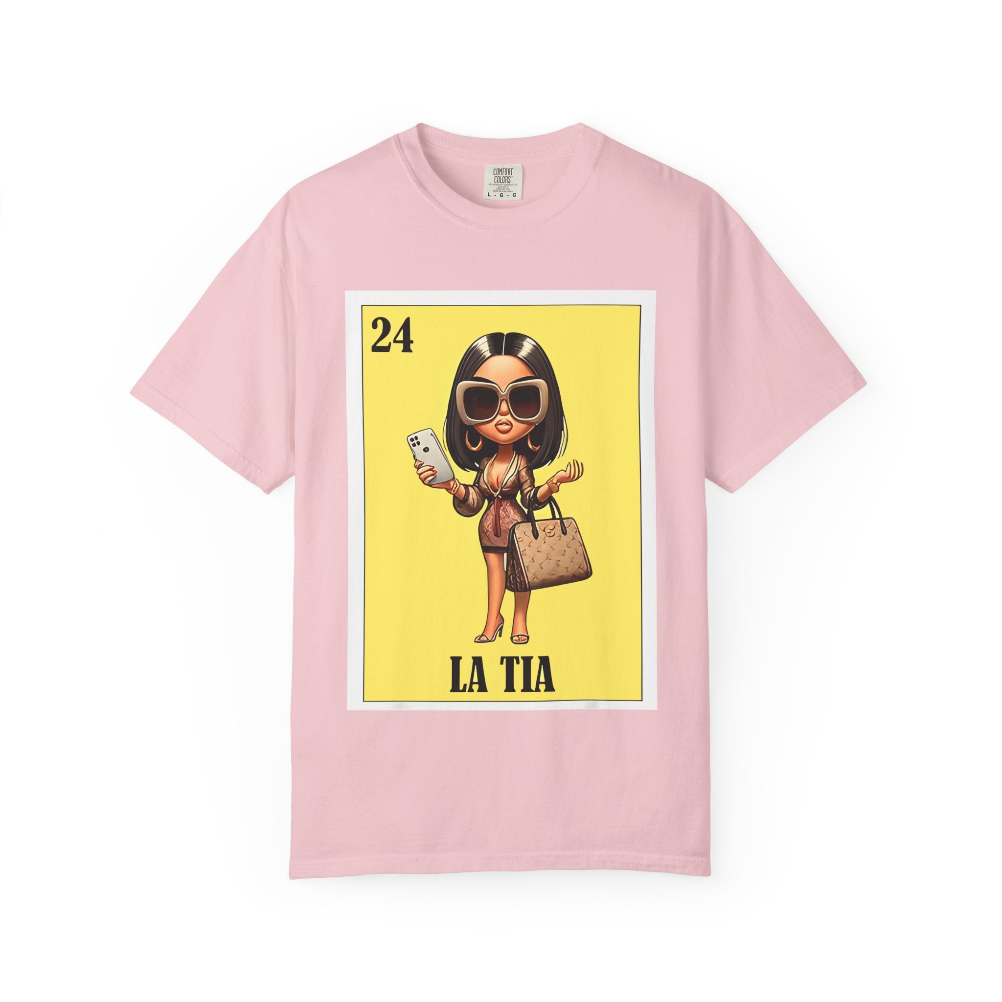 La Tia Graphic T-Shirt — Cute Lotería Style Aunt Design
