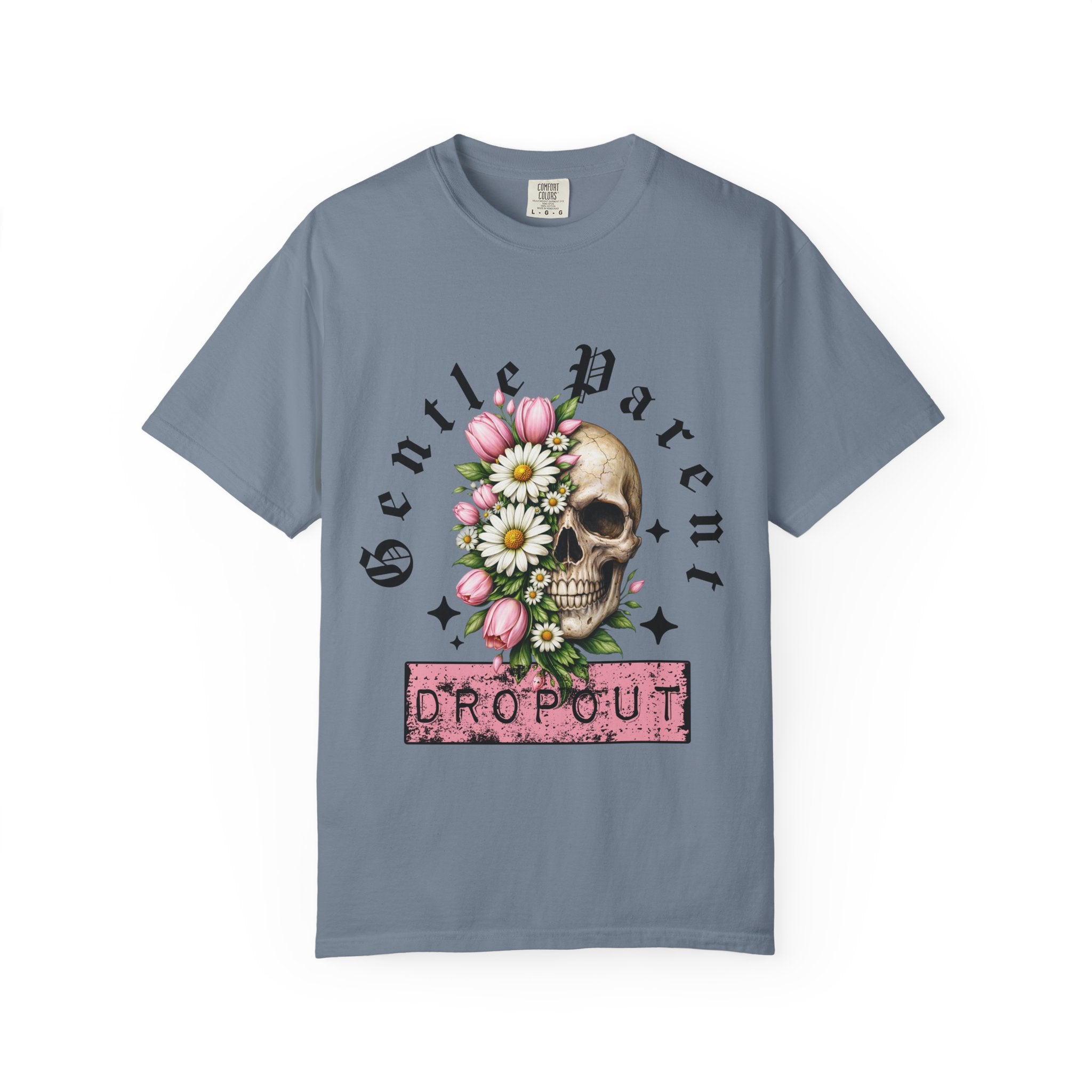 Gentle Parent Dropout Skull Floral T-Shirt