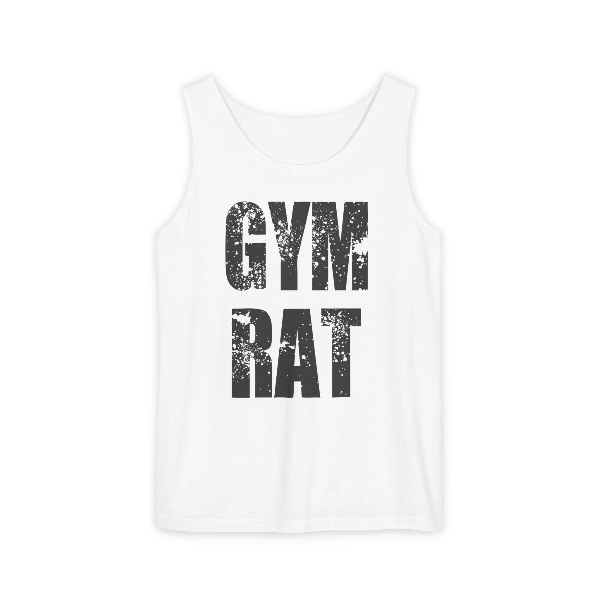 Gym Rat Tank Top — Distressed Fitness Tank for Gym Lovers