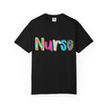 Nurse Colorful Pattern Graphic T-Shirt