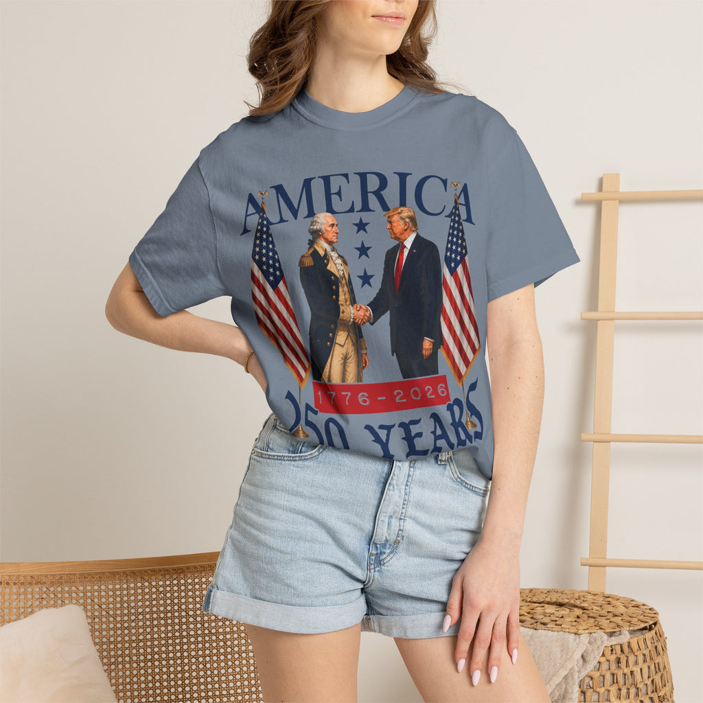 T-Shirt — America 250 Years 1776–2026 Patriotic Celebration