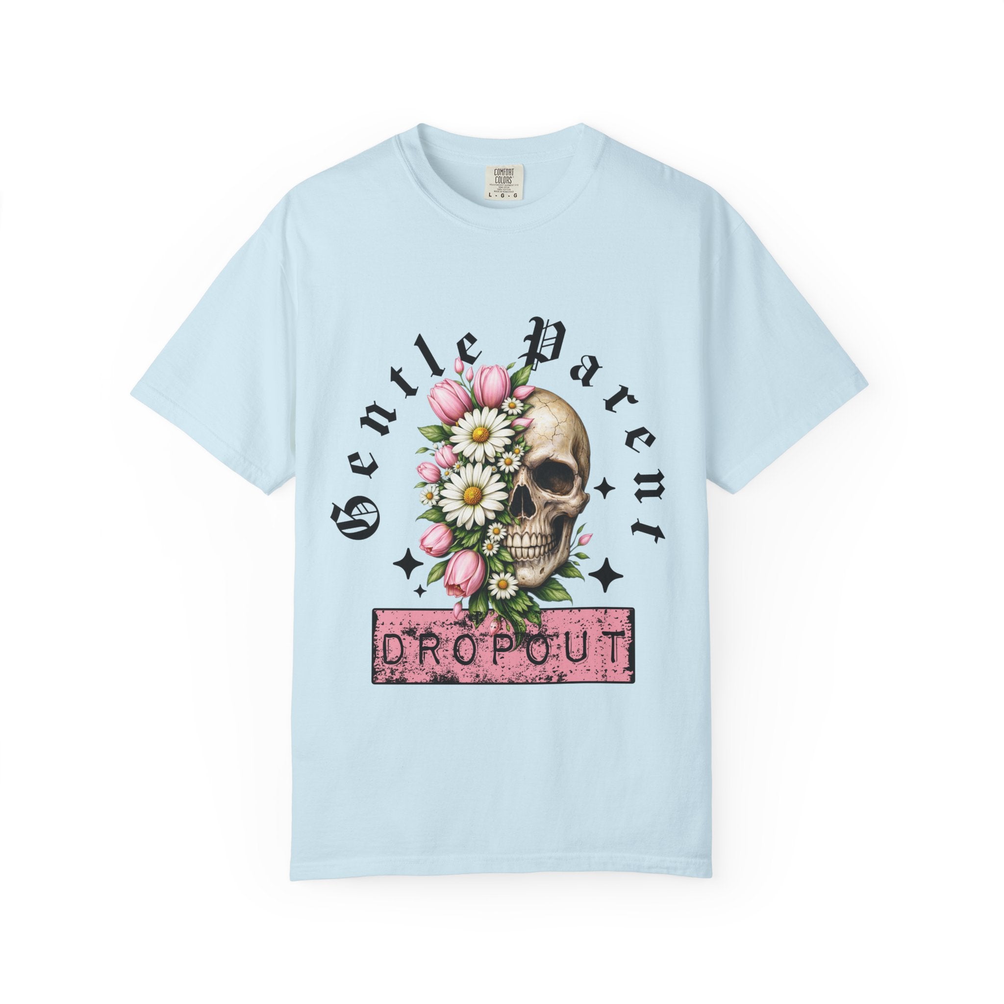 Gentle Parent Dropout Skull Floral T-Shirt