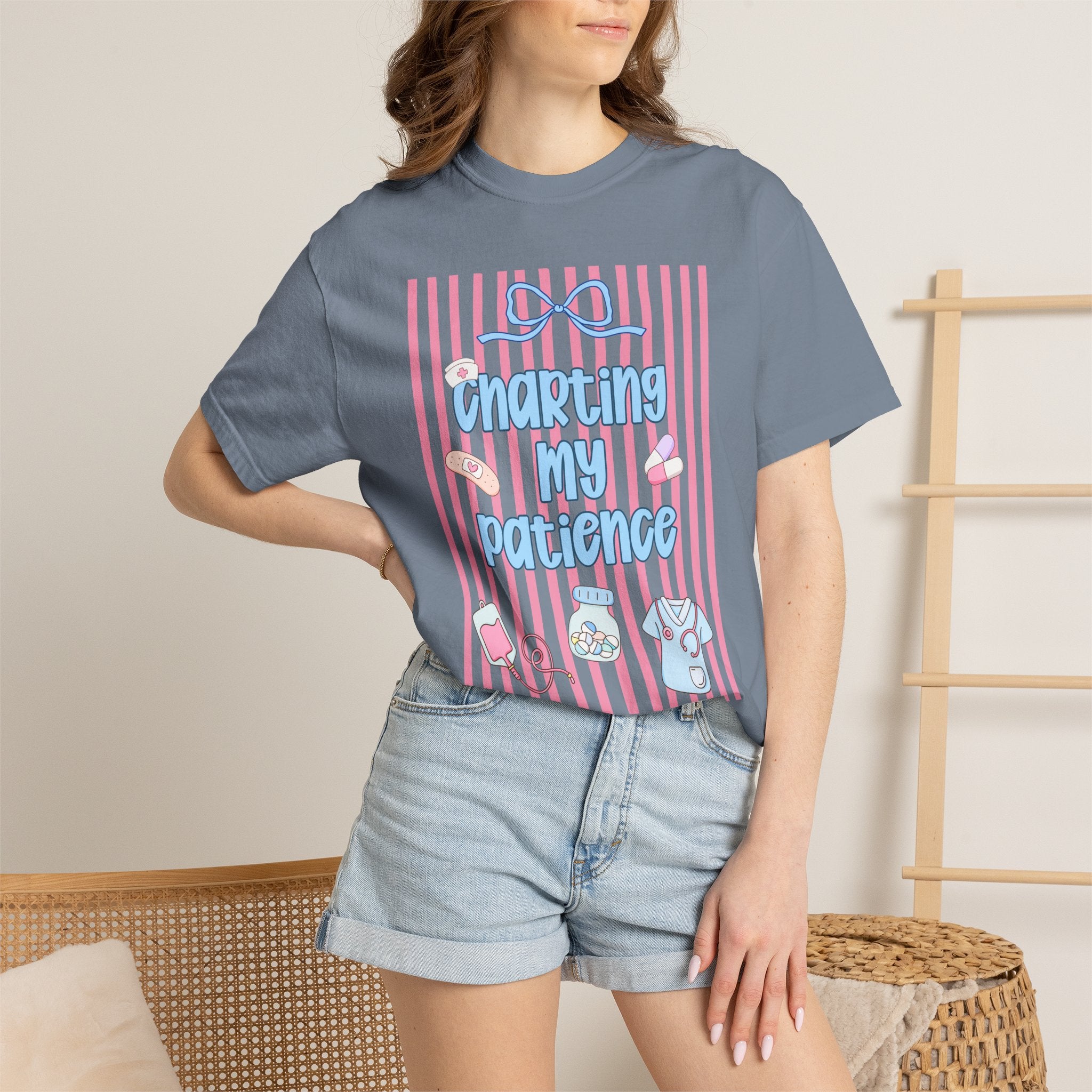 Chasing My Patience Baby Announcement Tee
