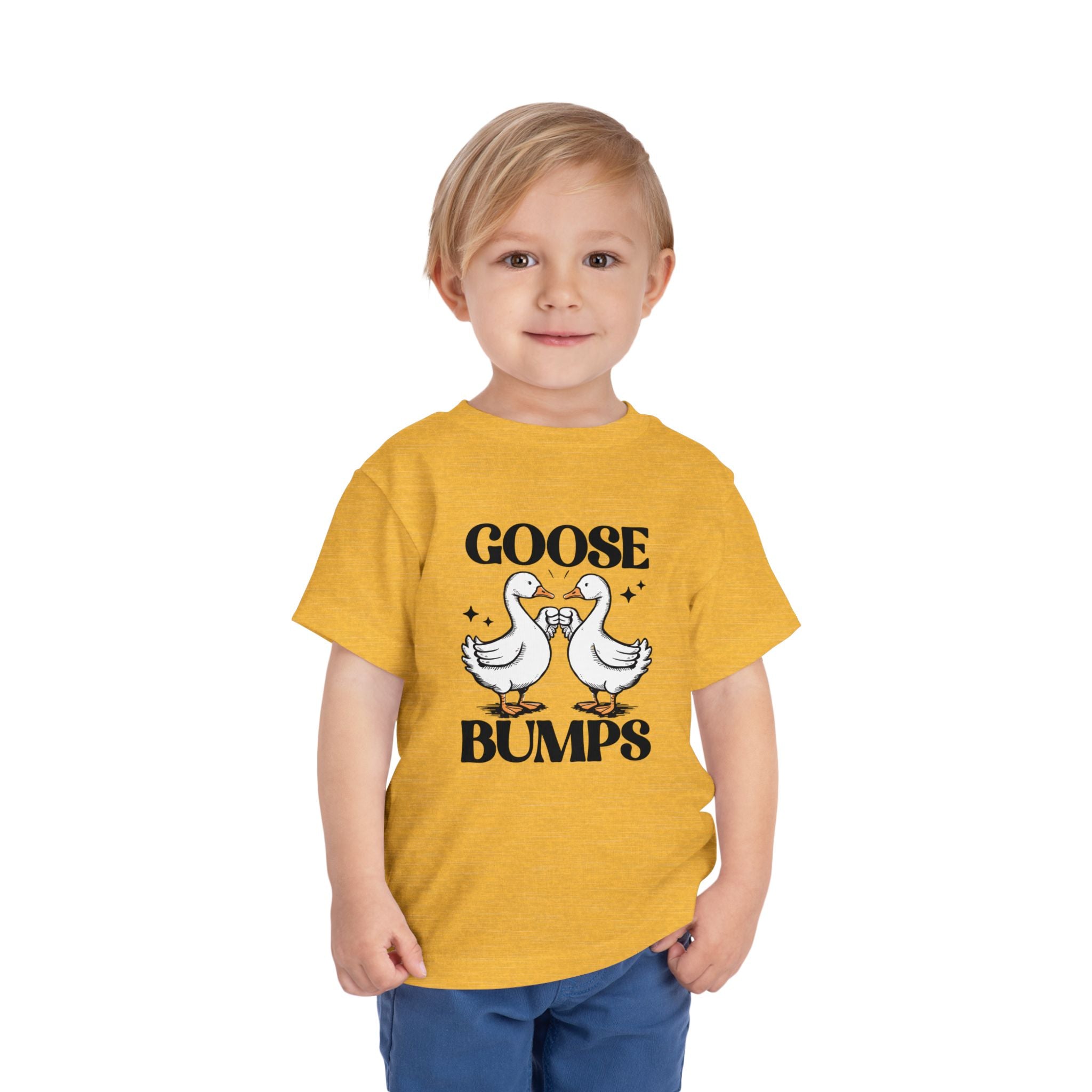 Goose Bumps Toddler Tee — Cute Matching Kids Shirt
