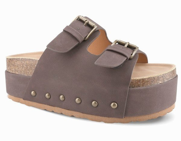 Brown Platform Sandal