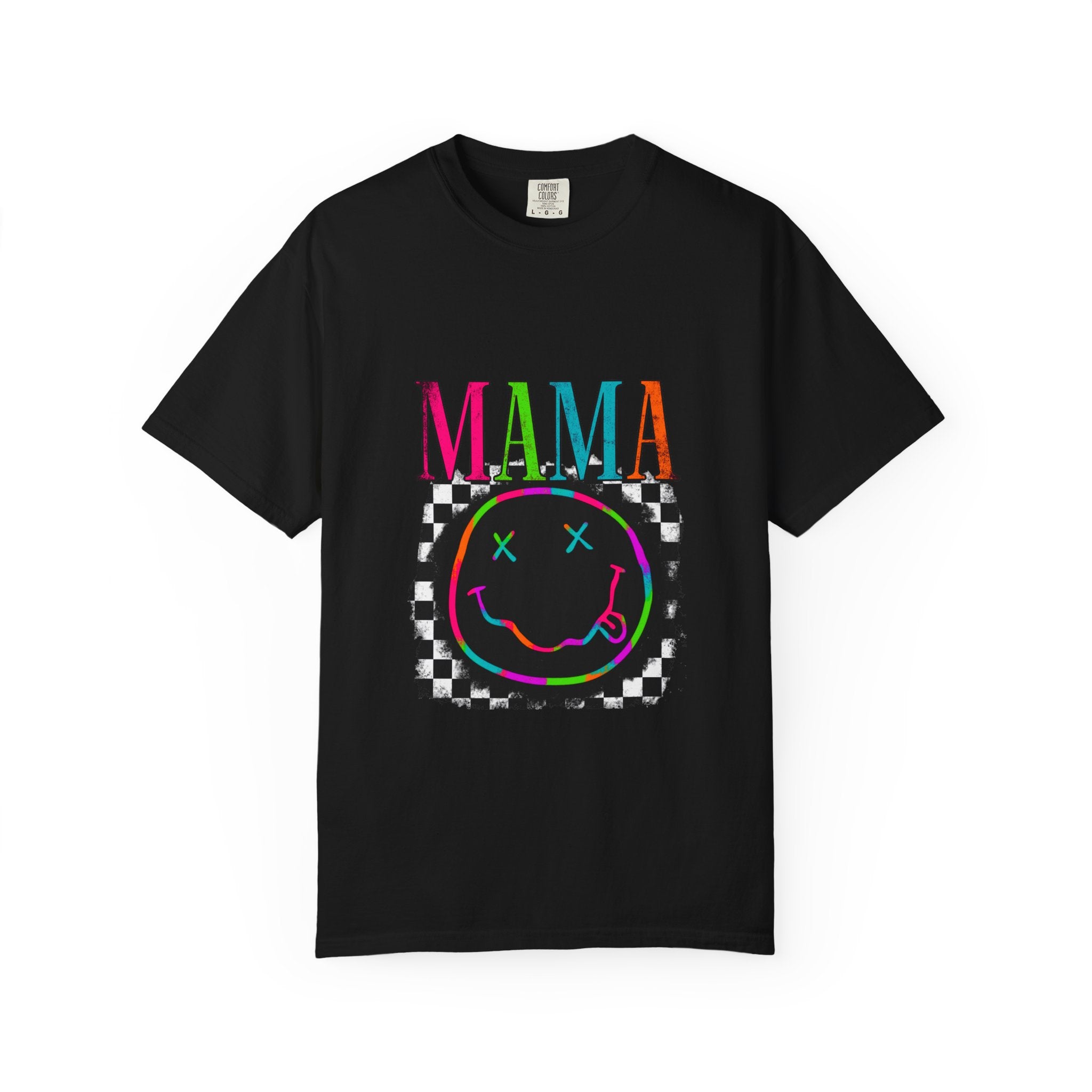 Mama Neon Grunge T-Shirt