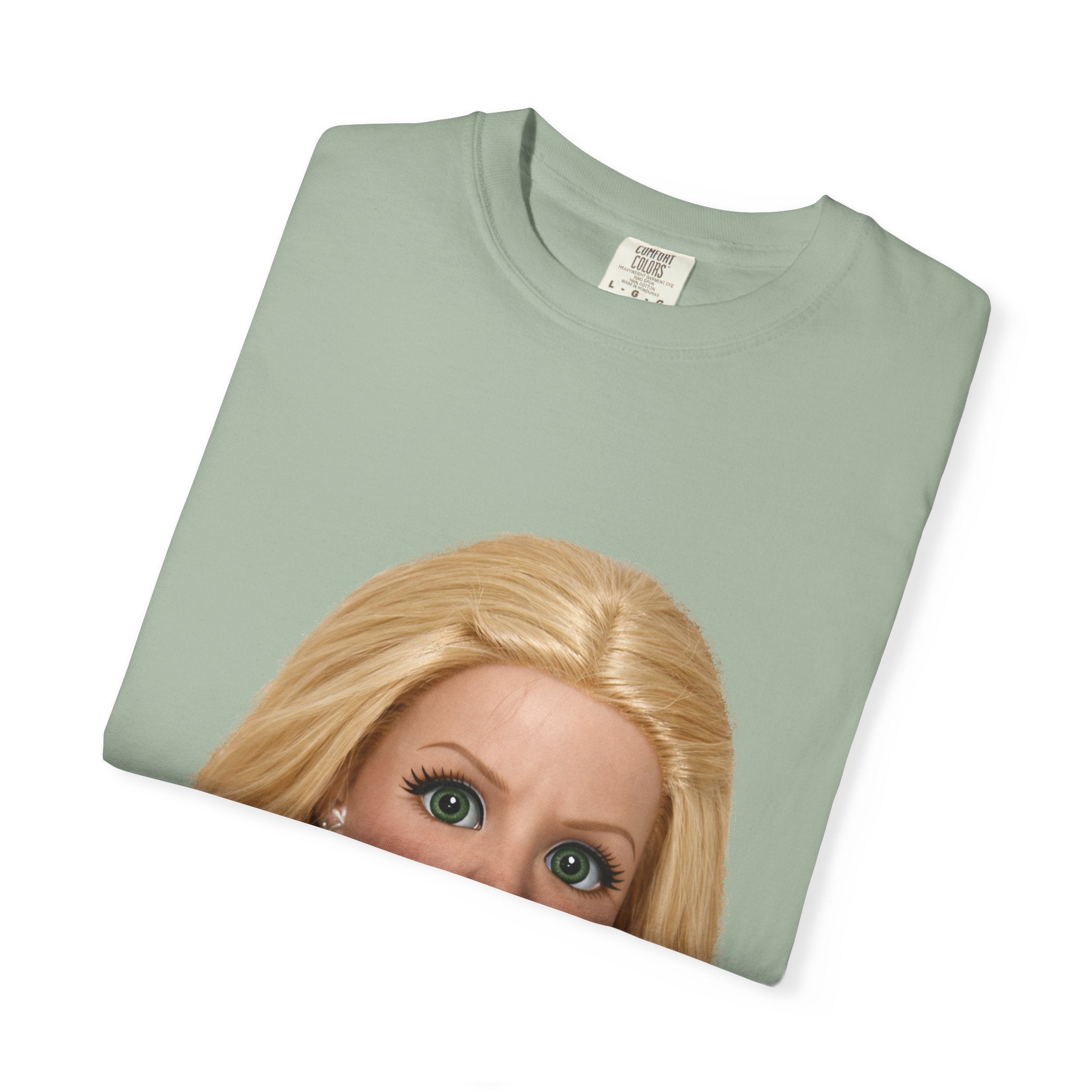 Funny Barbie Face Tee — Sassy Doll Expression Graphic T-Shirt