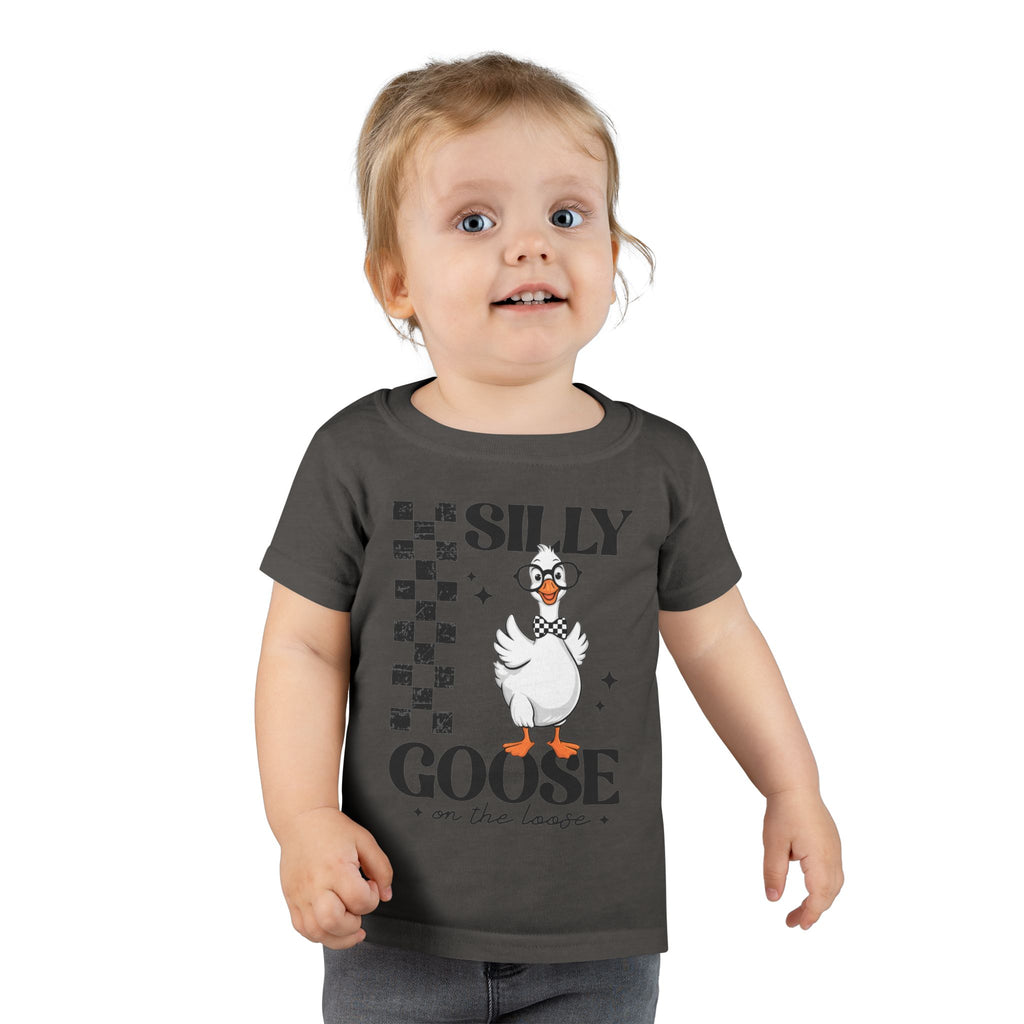 Toddler T-Shirt — 'Brakes for Snacks' Race Car Snack Shirt
