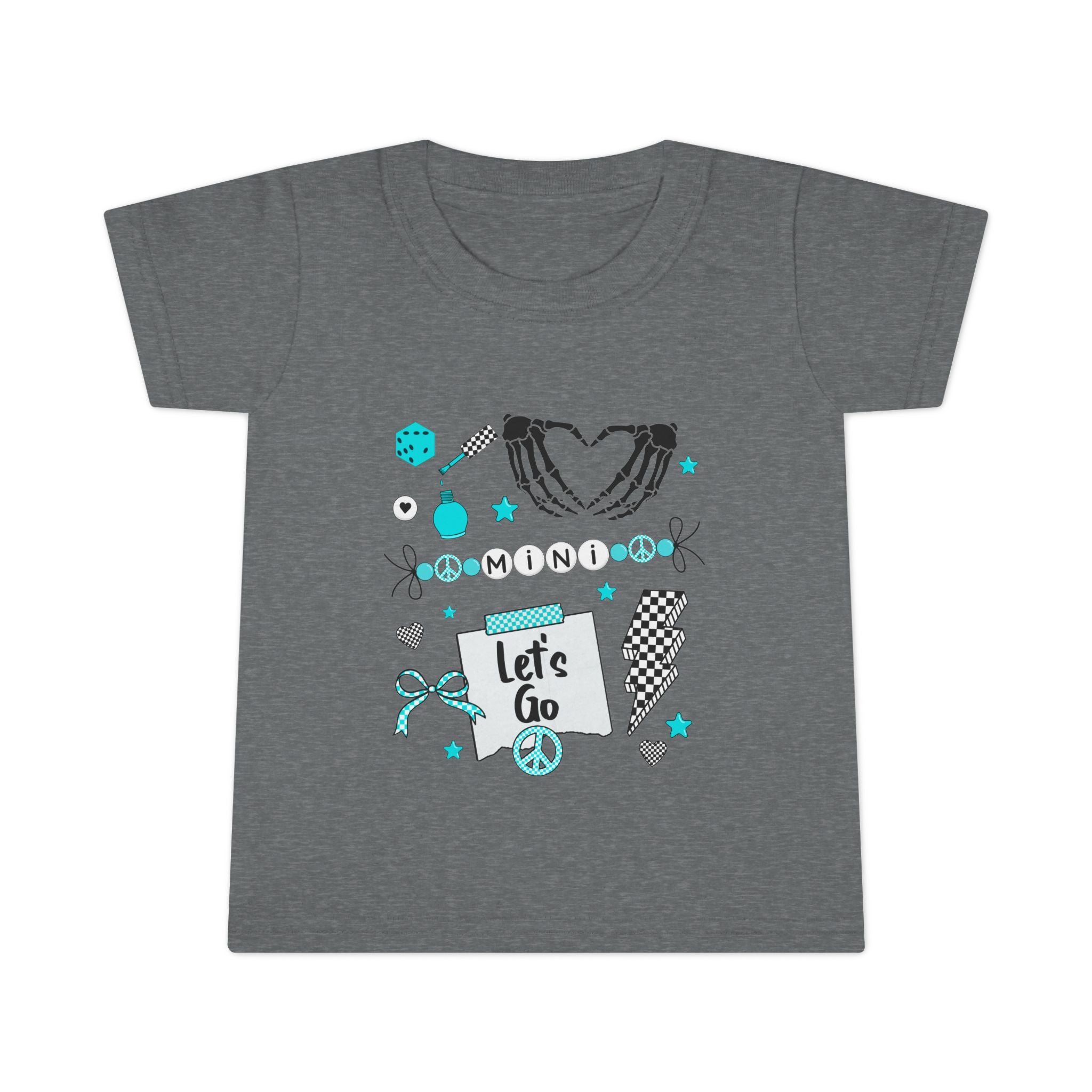 Toddler T-Shirt - 'Let's Go' Adventure Graphic Tee for Kids
