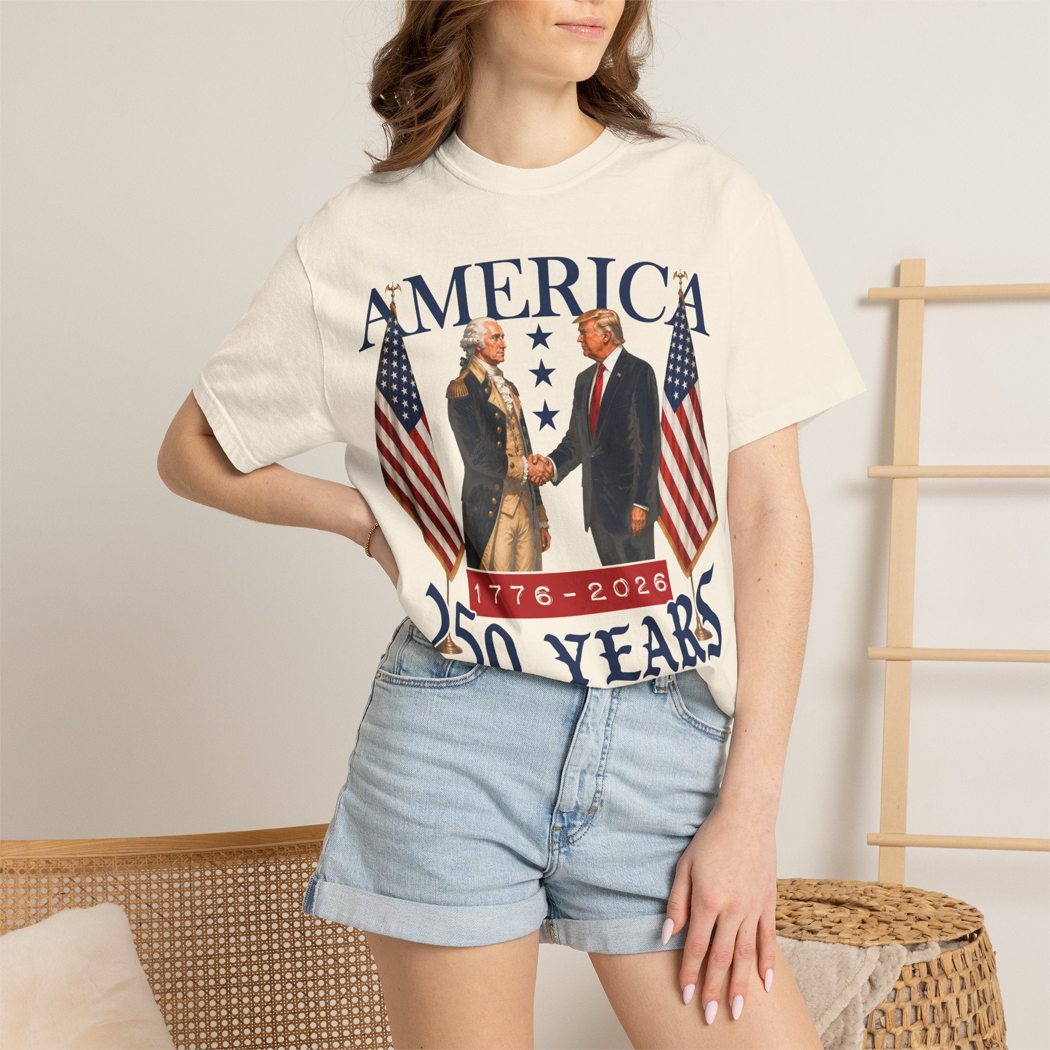 T-Shirt — America 250 Years 1776–2026 Patriotic Celebration