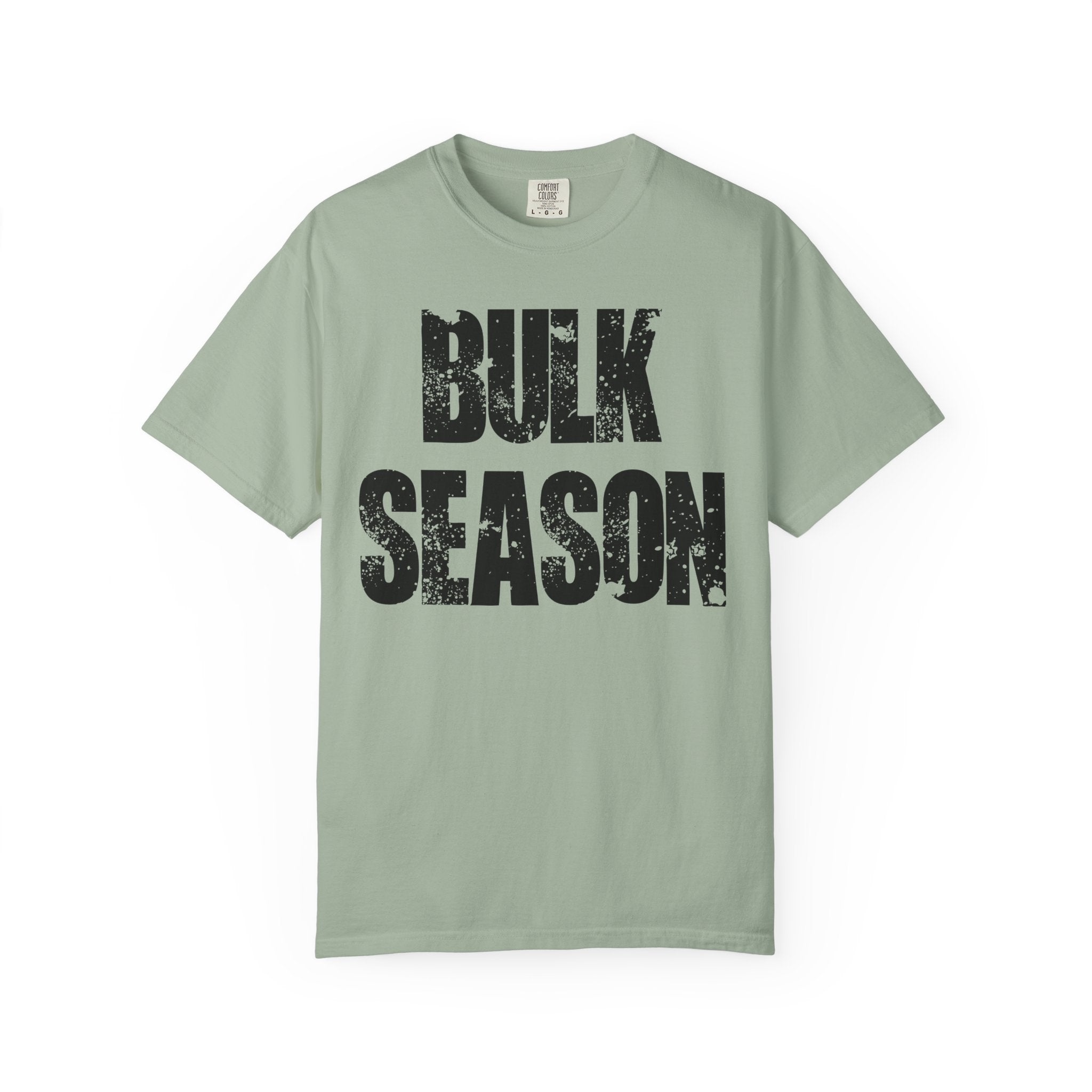 Bulk Season T-Shirt – Vintage Distressed Gym Tee for Bodybuilders & Lifters