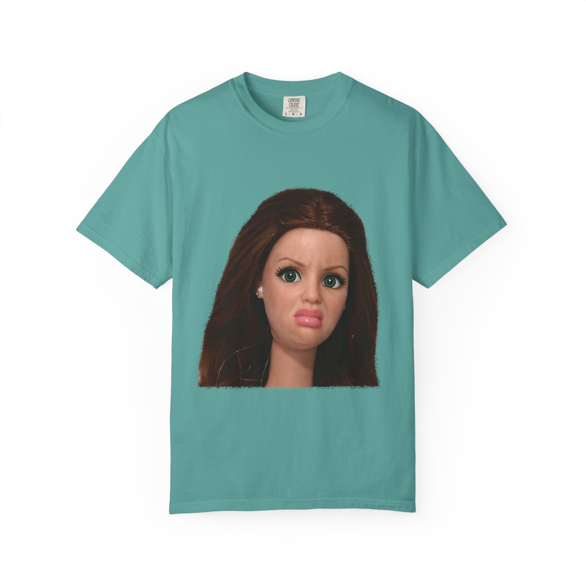 T-Shirt — Cheeky Doll Face Graphic Tee