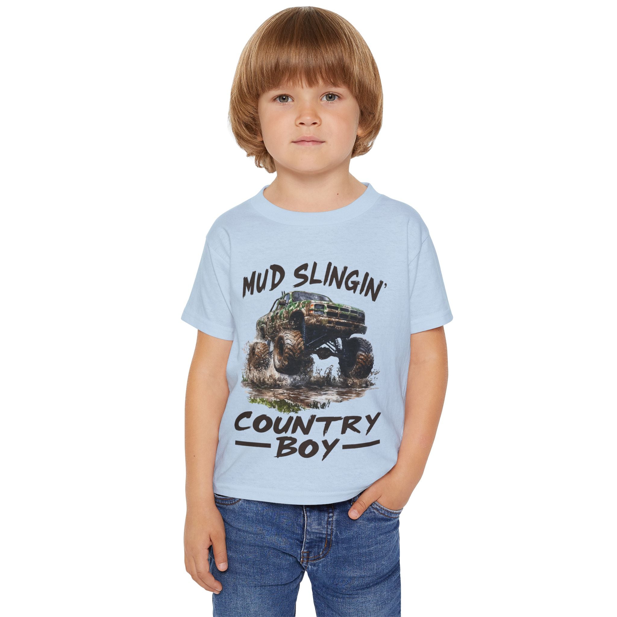 Mud Slingin' Country Boy Toddler T-Shirt