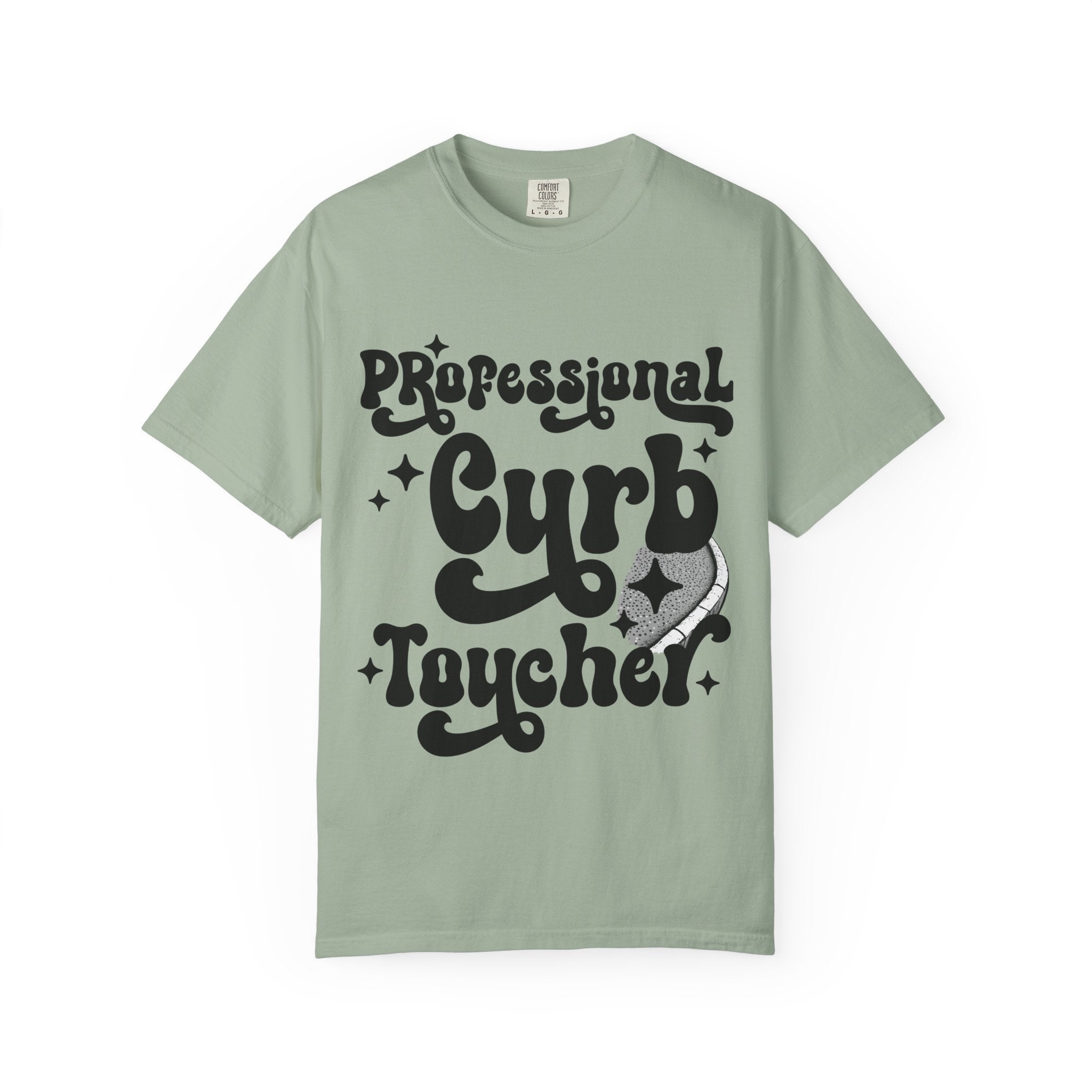 Professional Curb Teacher T‑Shirt — Retro Script Teacher Appreciation Tee