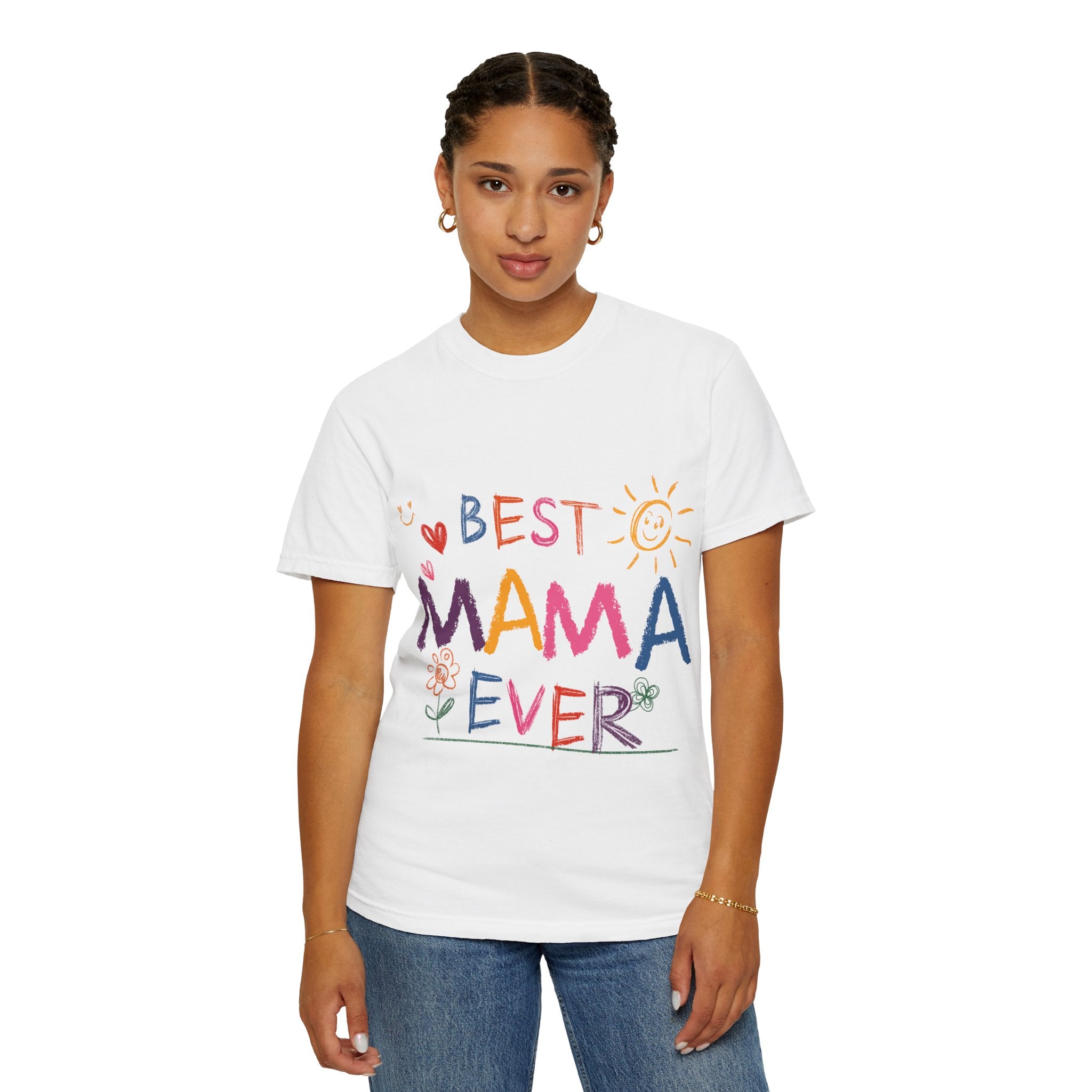 Best Mama Ever T-Shirt — Cute Colorful Mother's Day Tee