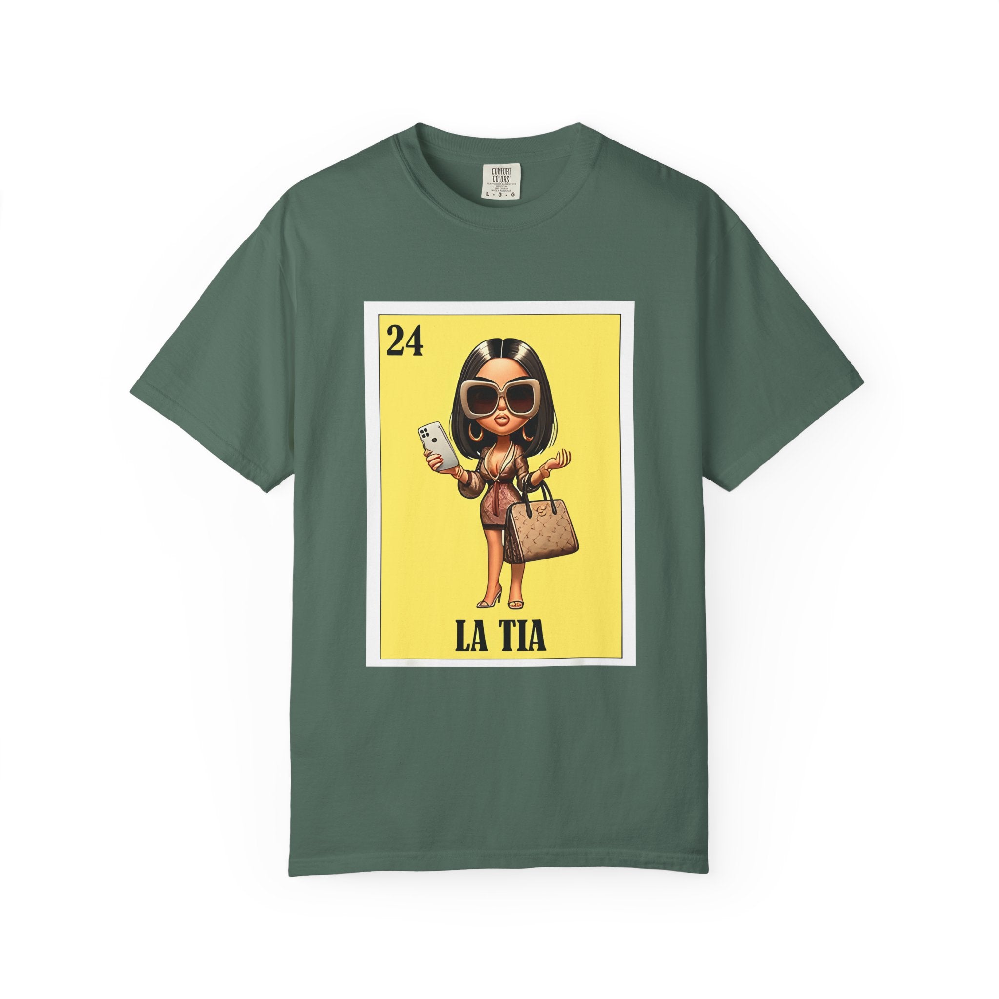 La Tía Lotería Tee — Stylish Aunt Graphic T-Shirt