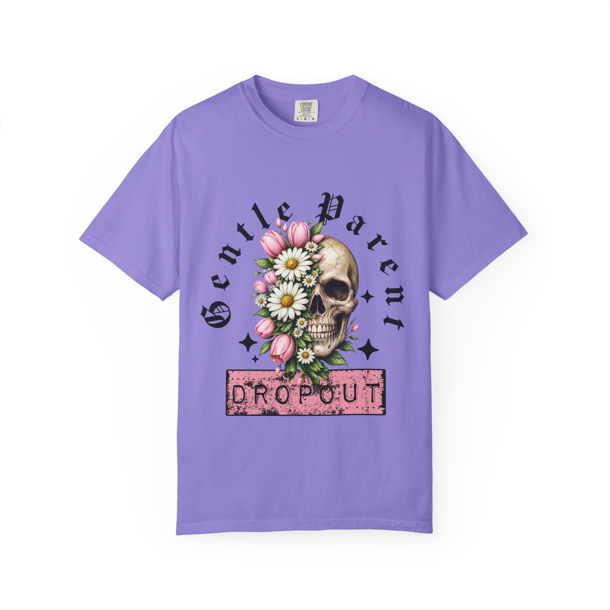 Gentle Parent Dropout Skull Floral T-Shirt