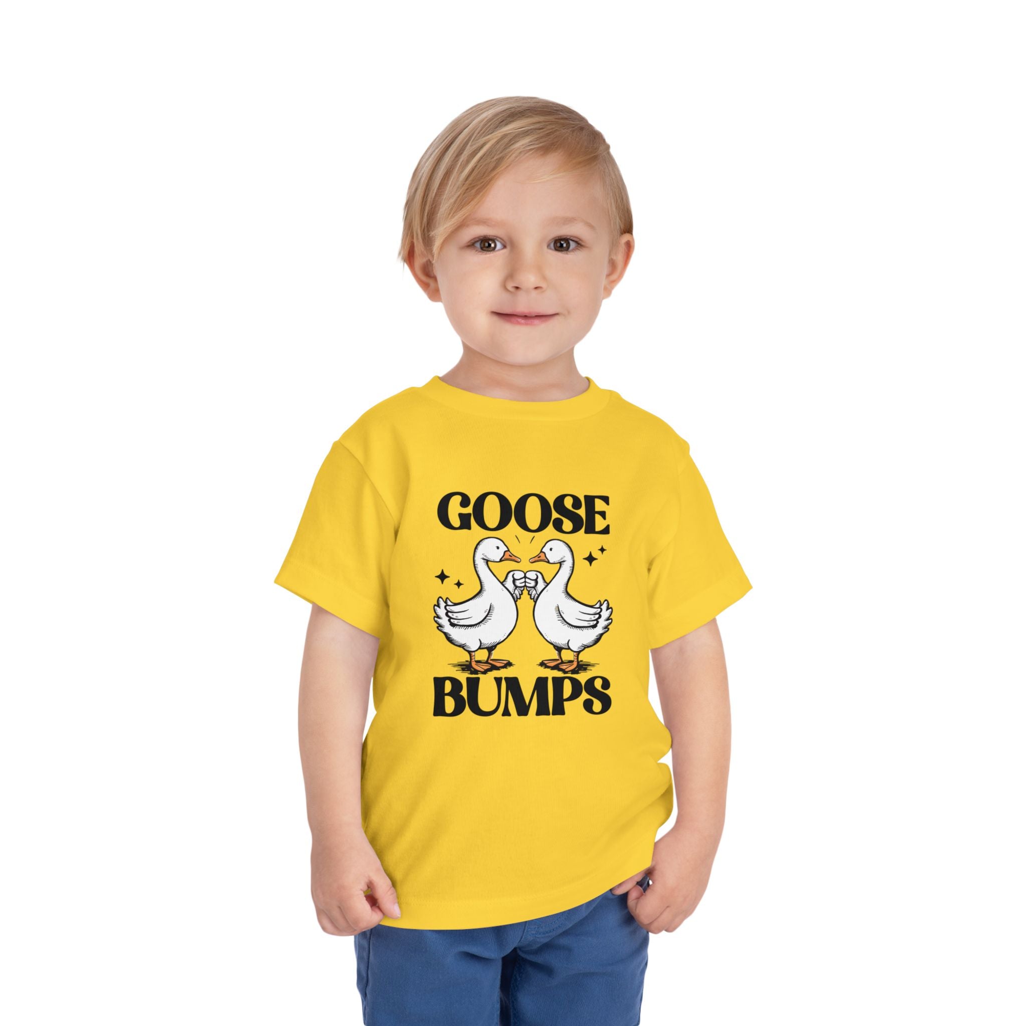 Goose Bumps Toddler Tee — Cute Matching Kids Shirt