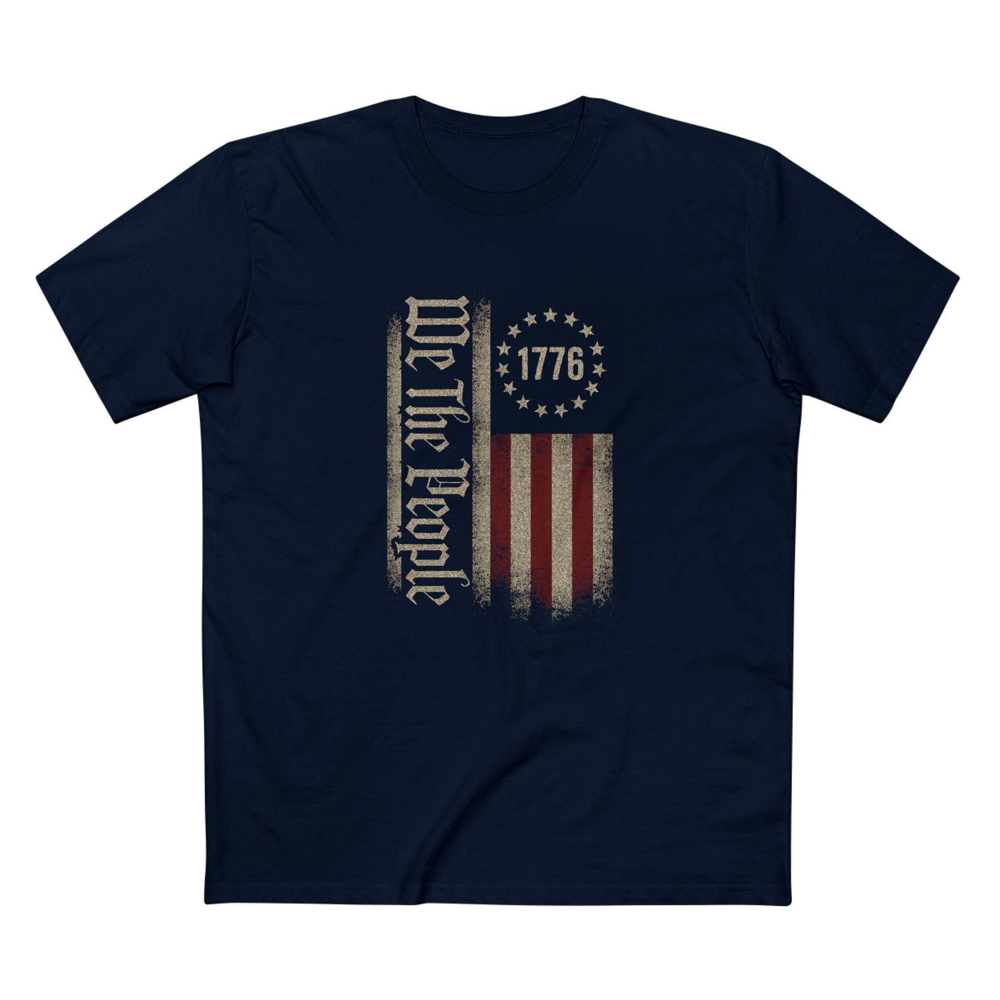 We the People 1776 Vintage Flag T-Shirt