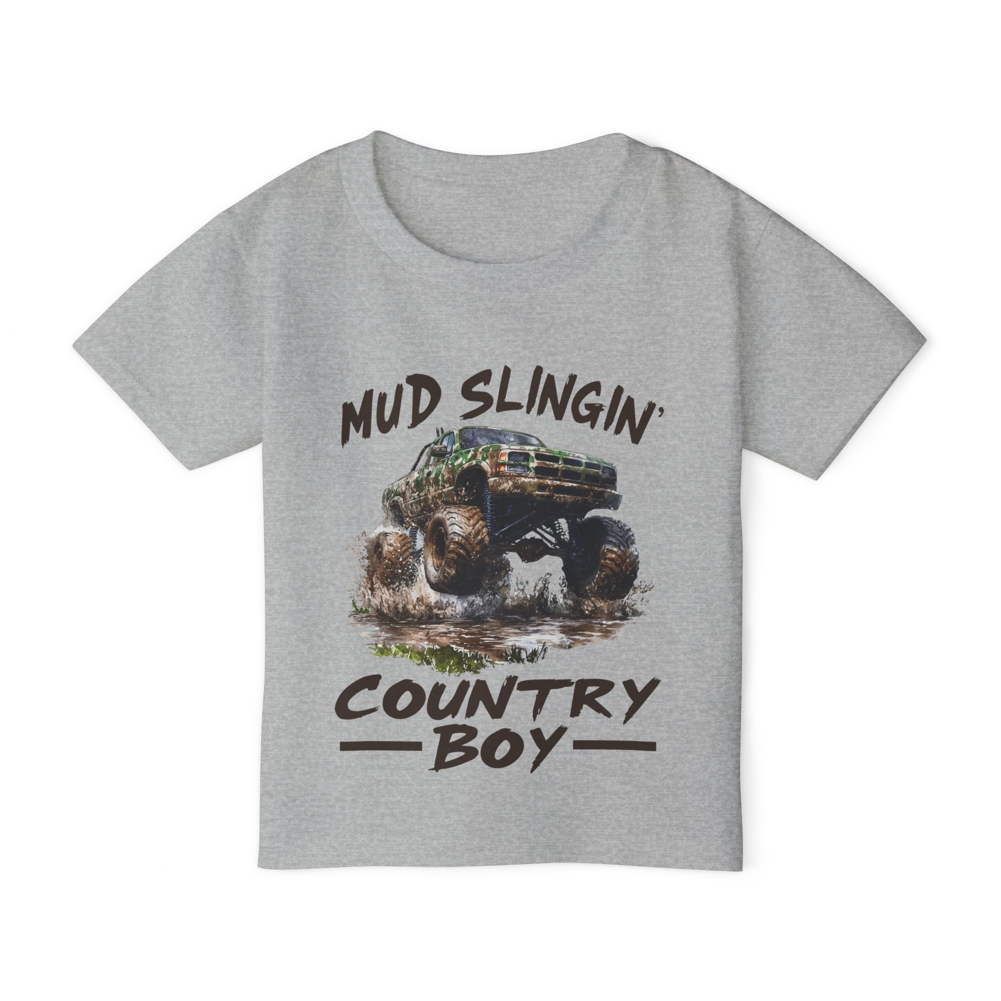 Mud Slingin' Country Boy Toddler T-Shirt